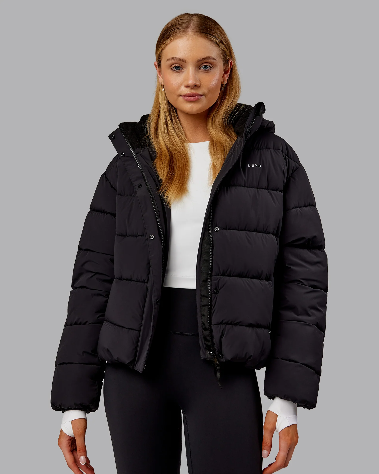 Go-To Puffer Jacket - Black