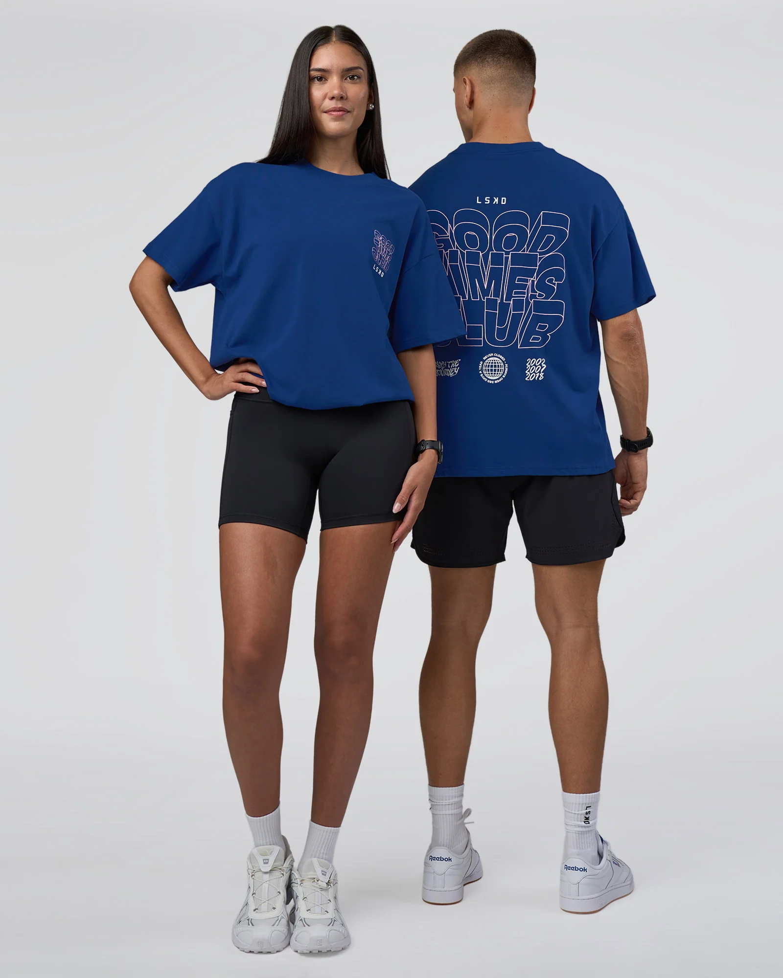 GTC Heavyweight Oversized Tee - Washed Midnight Blue-Marsh