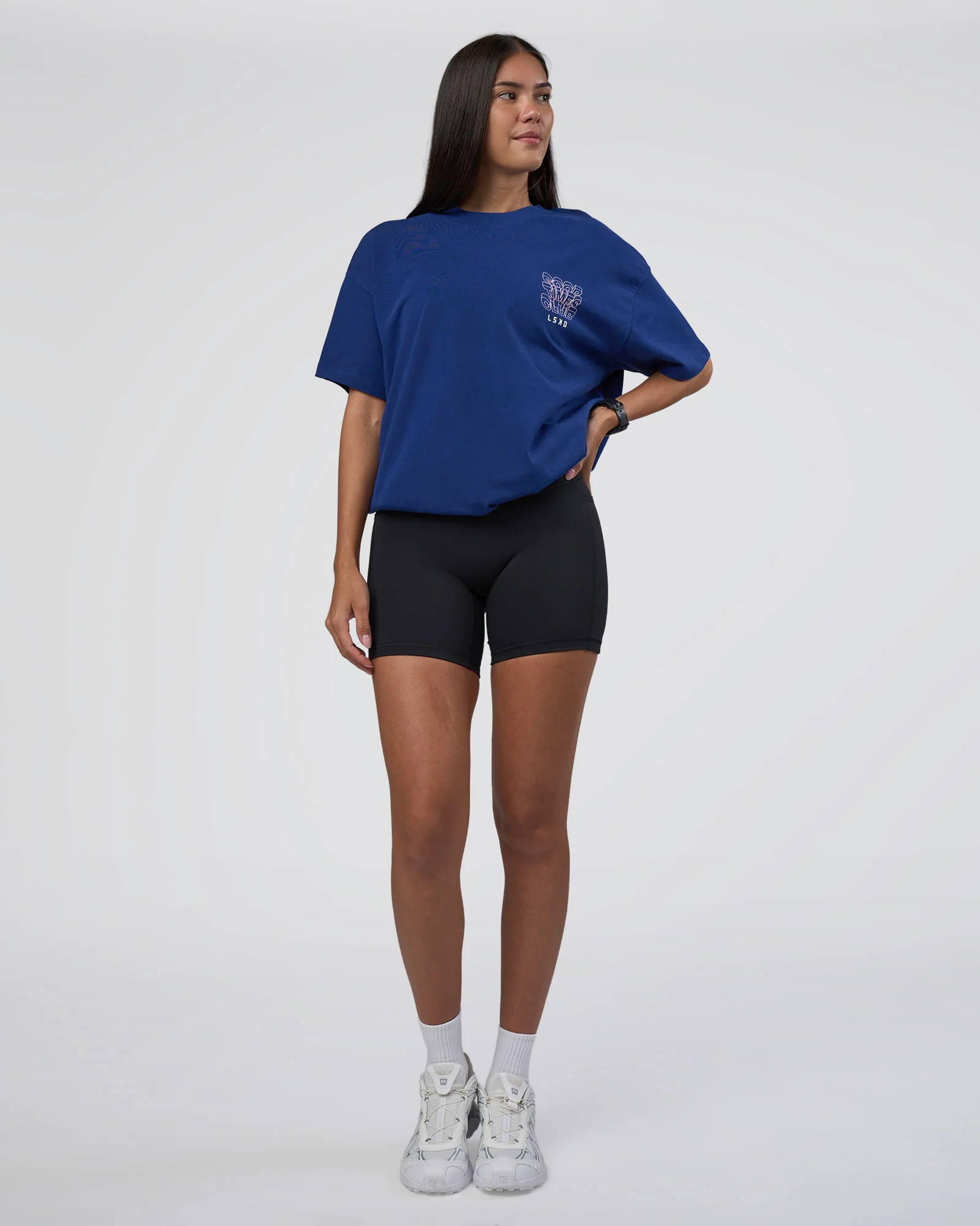 GTC Heavyweight Oversized Tee - Washed Midnight Blue-Marsh
