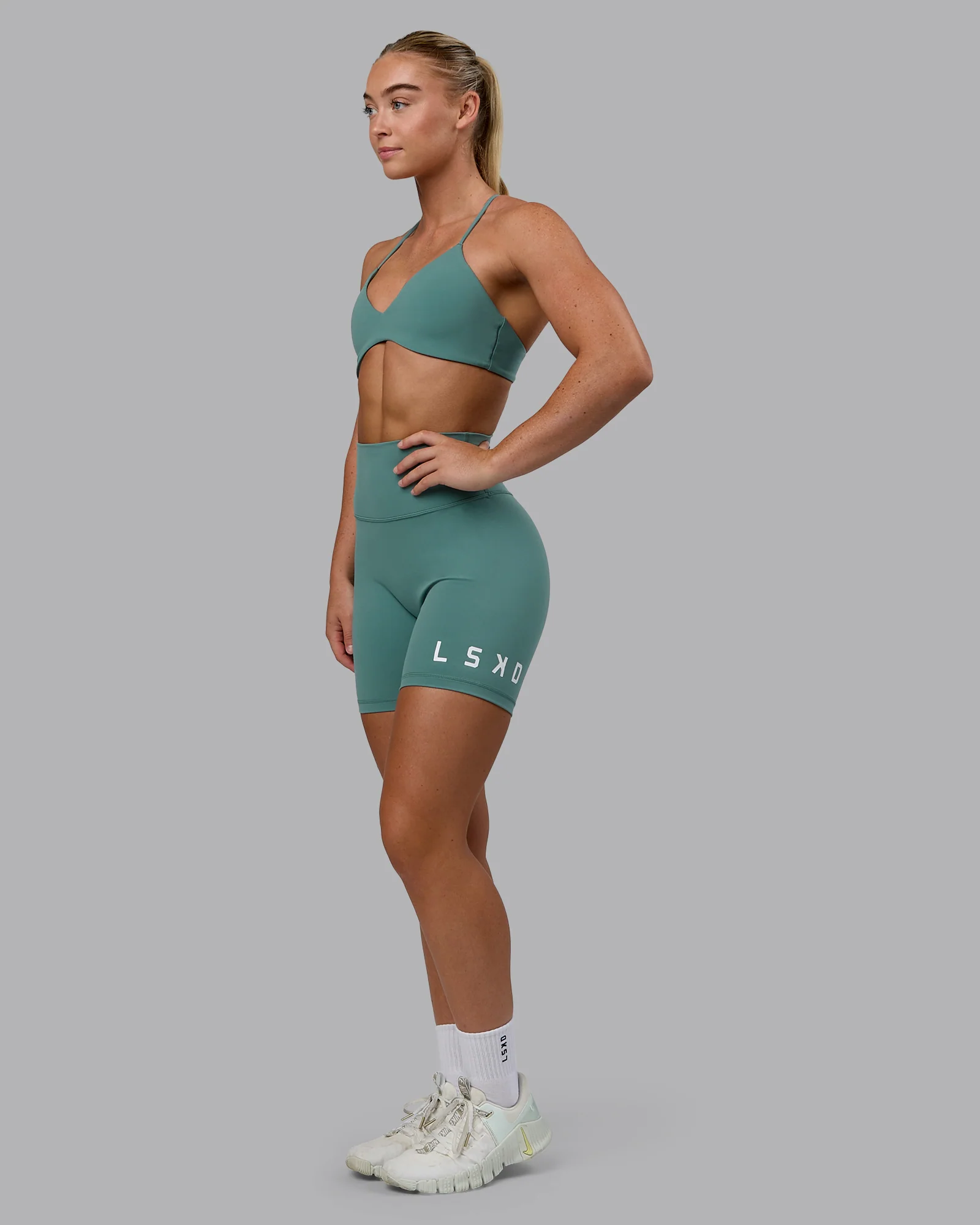 Aura Sports Bra - Sagebrush 3 Aura Sports Bra - Sagebrush