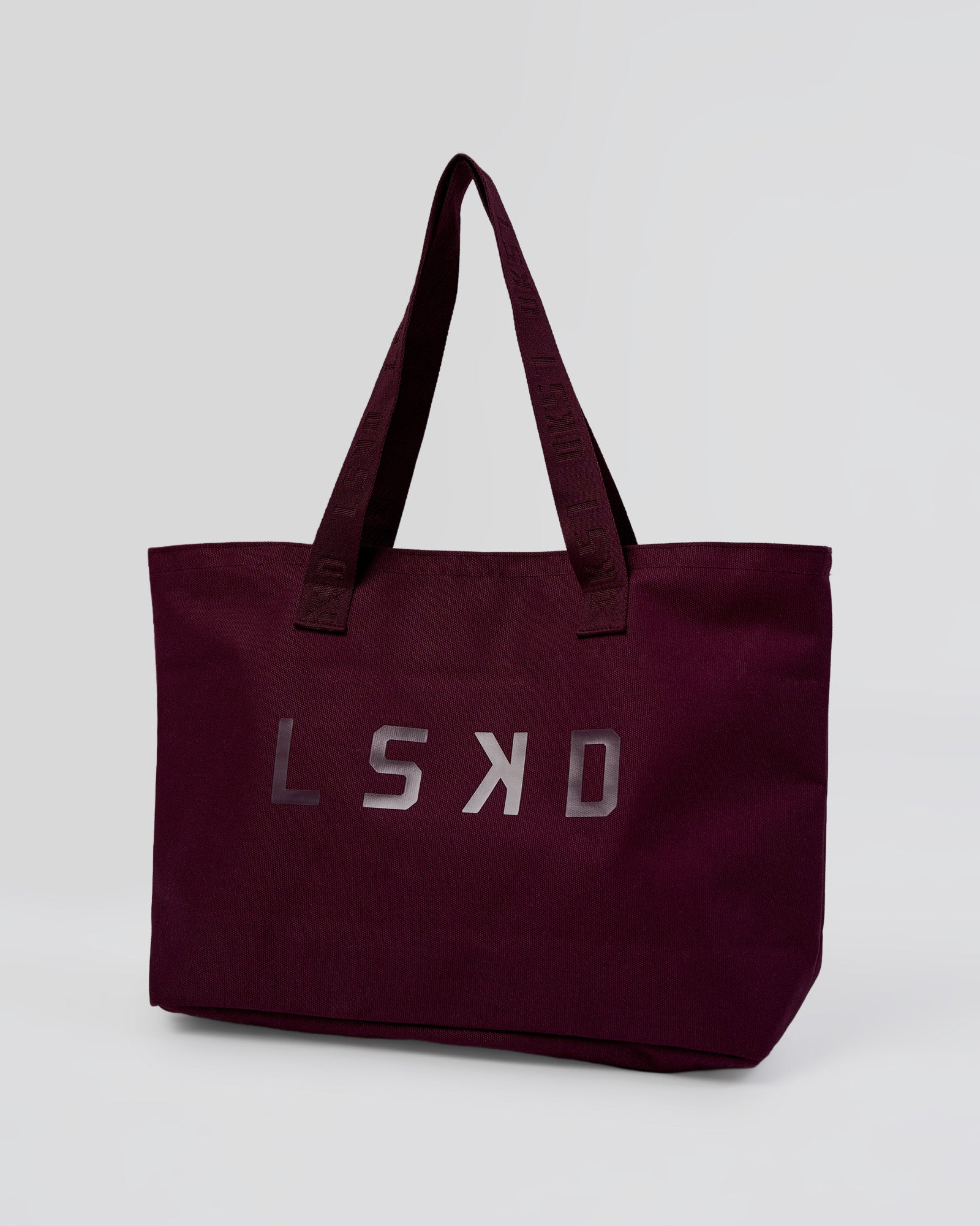 Hold It All Canvas Tote - Cherry Lacquer 4 Hold It All Canvas Tote - Cherry Lacquer