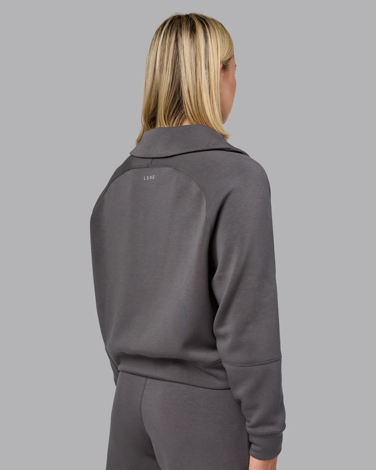 Elevate SoftTouch 1/2 Zip Sweater - Asphalt 4 Elevate SoftTouch 1/2 Zip Sweater - Asphalt