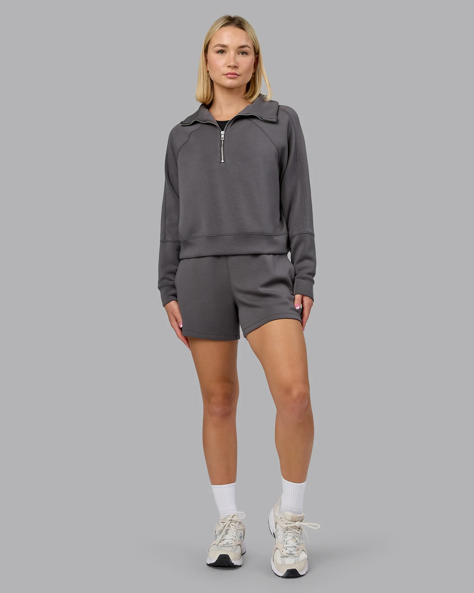 Elevate SoftTouch 1/2 Zip Sweater - Asphalt 6 Elevate SoftTouch 1/2 Zip Sweater - Asphalt