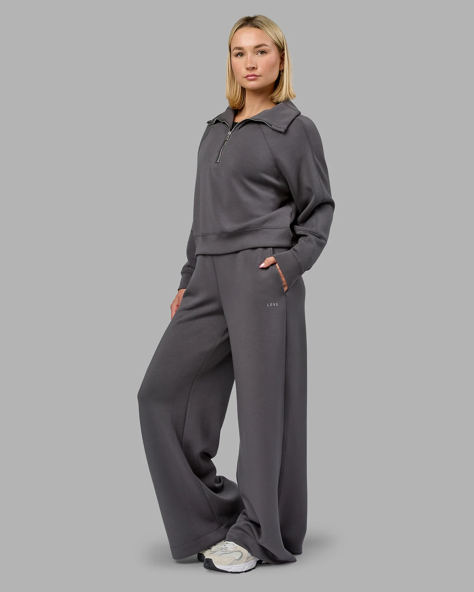 Elevate SoftTouch 1/2 Zip Sweater - Asphalt 7 Elevate SoftTouch 1/2 Zip Sweater - Asphalt