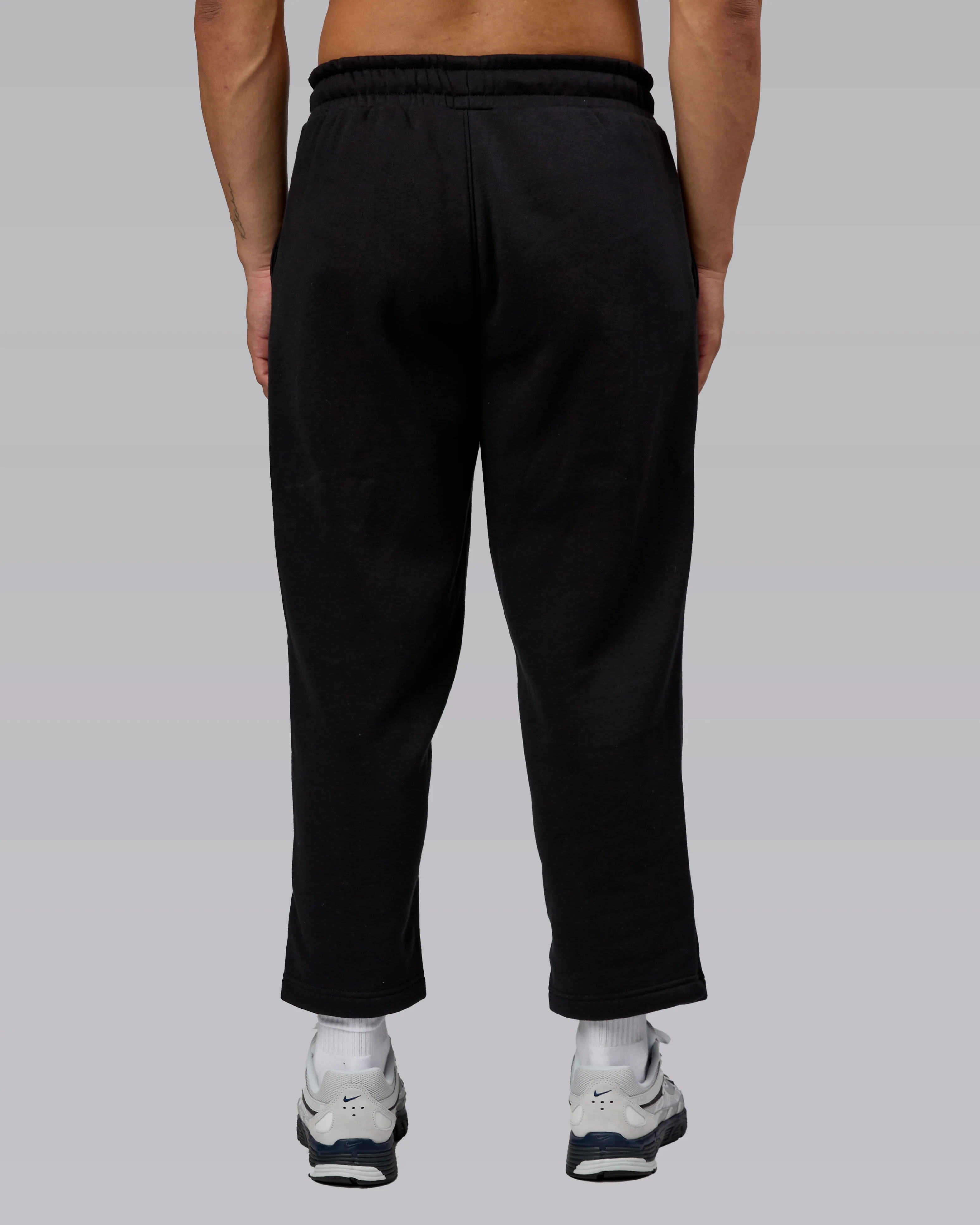 Urban Cropped Track Pant - Black