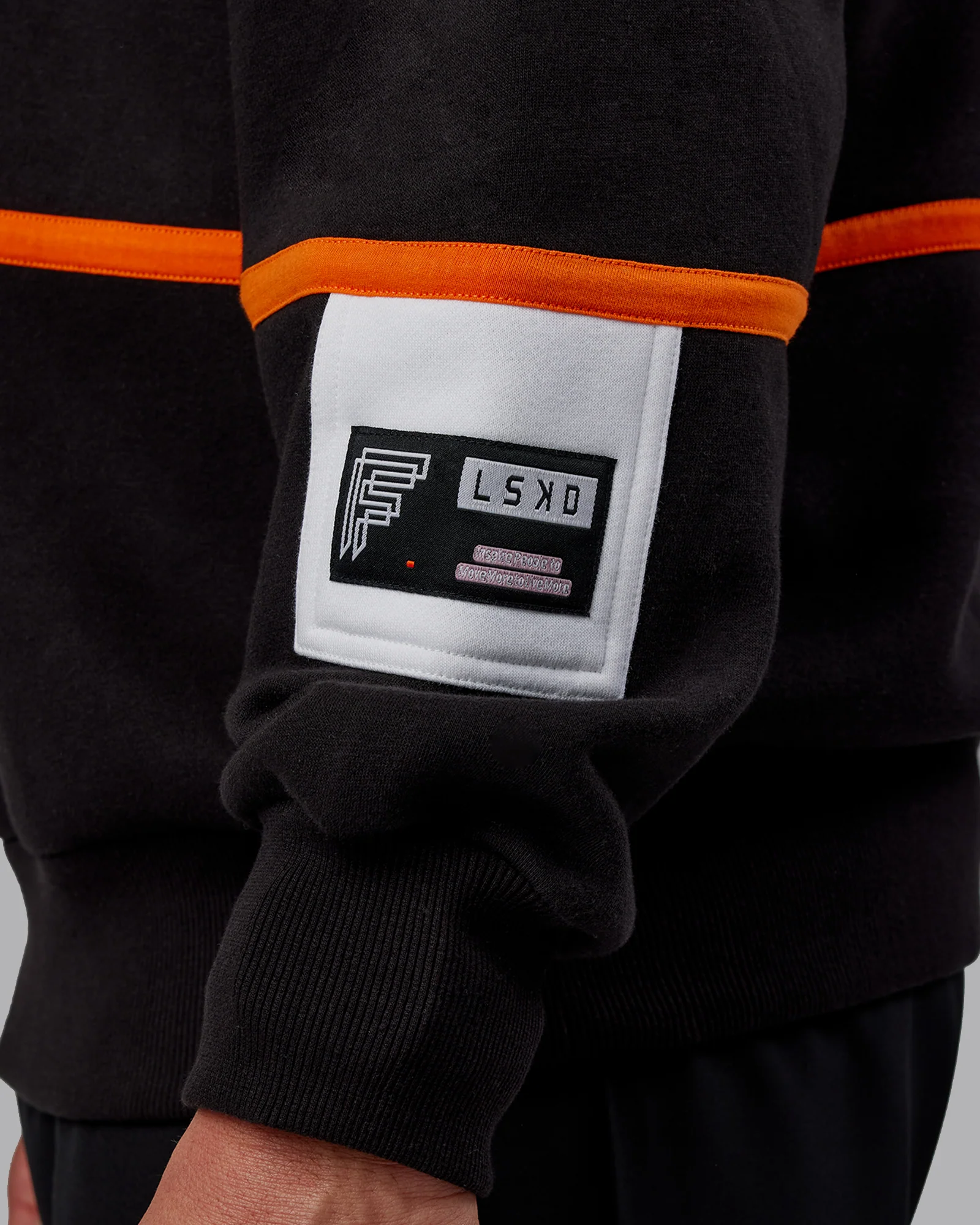 FitStop Move More Sweater Oversize - Black-White