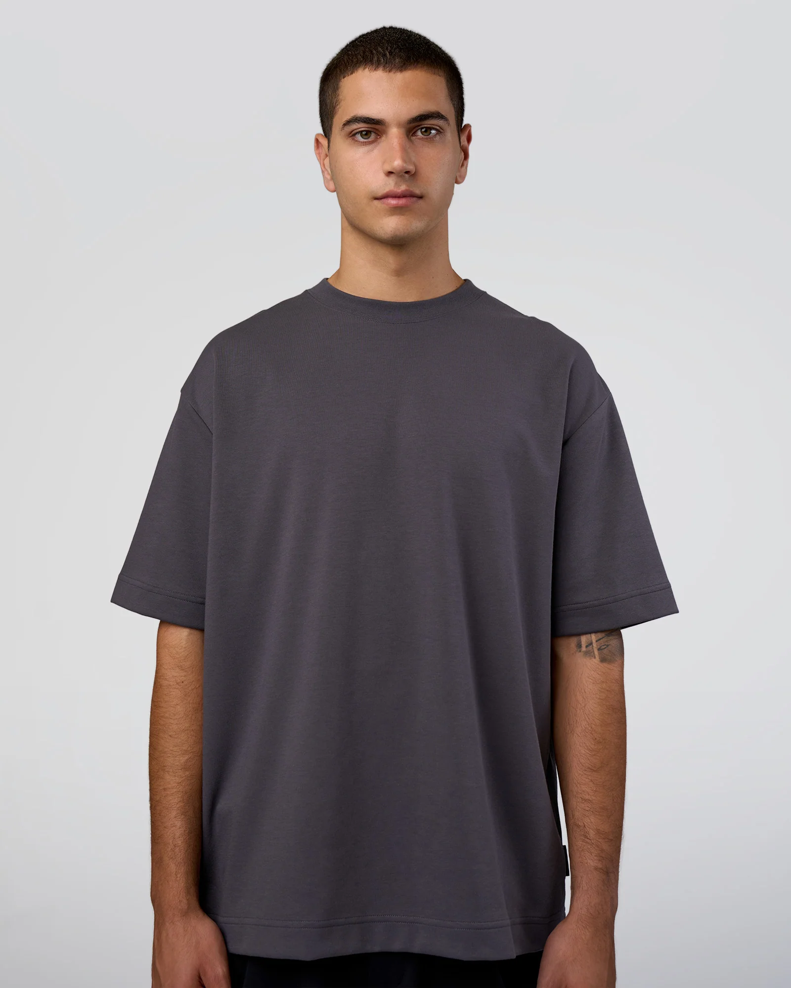 AfterDark ZeroCrease Oversized Tee - Dark Storm