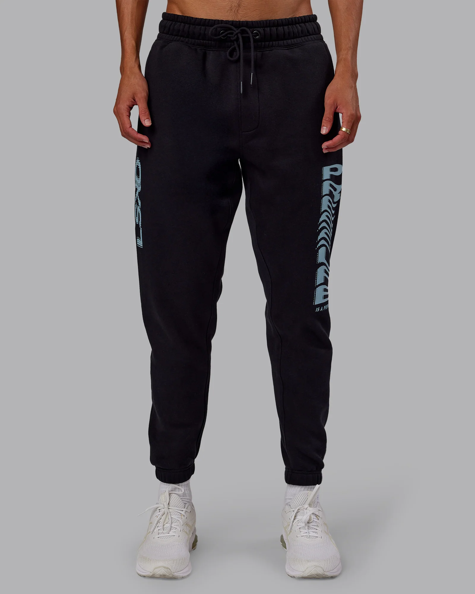Static Track Pant - Black-Skyride