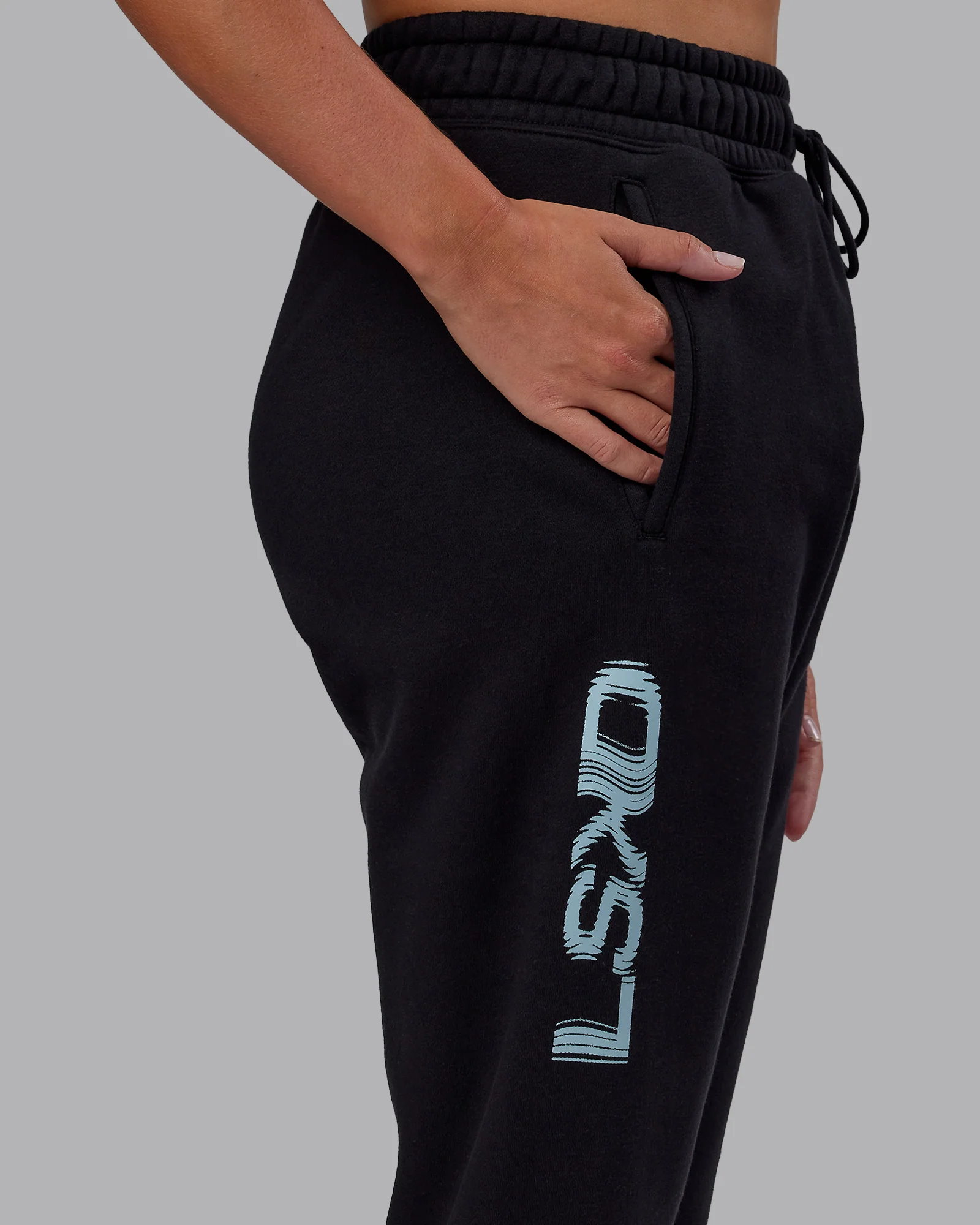 Static Track Pant - Black-Skyride