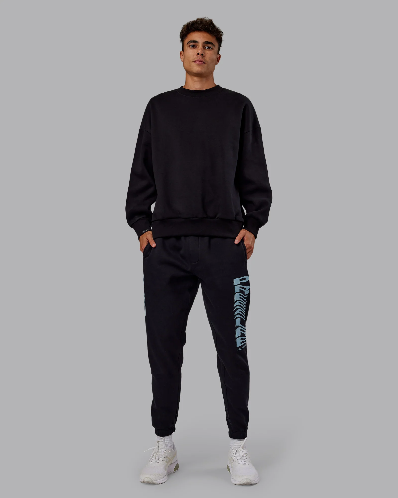 Static Track Pant - Black-Skyride