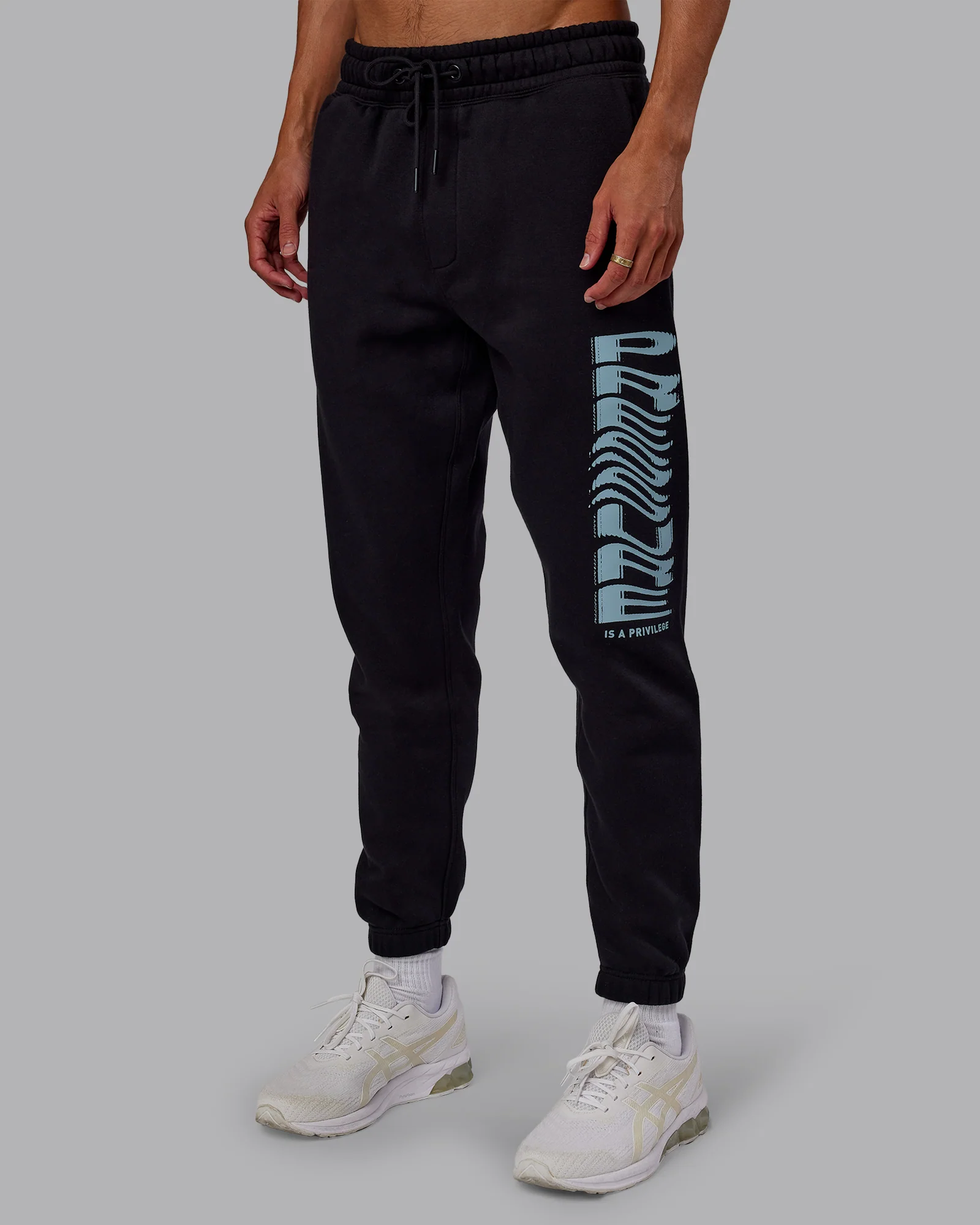 Static Track Pant - Black-Skyride