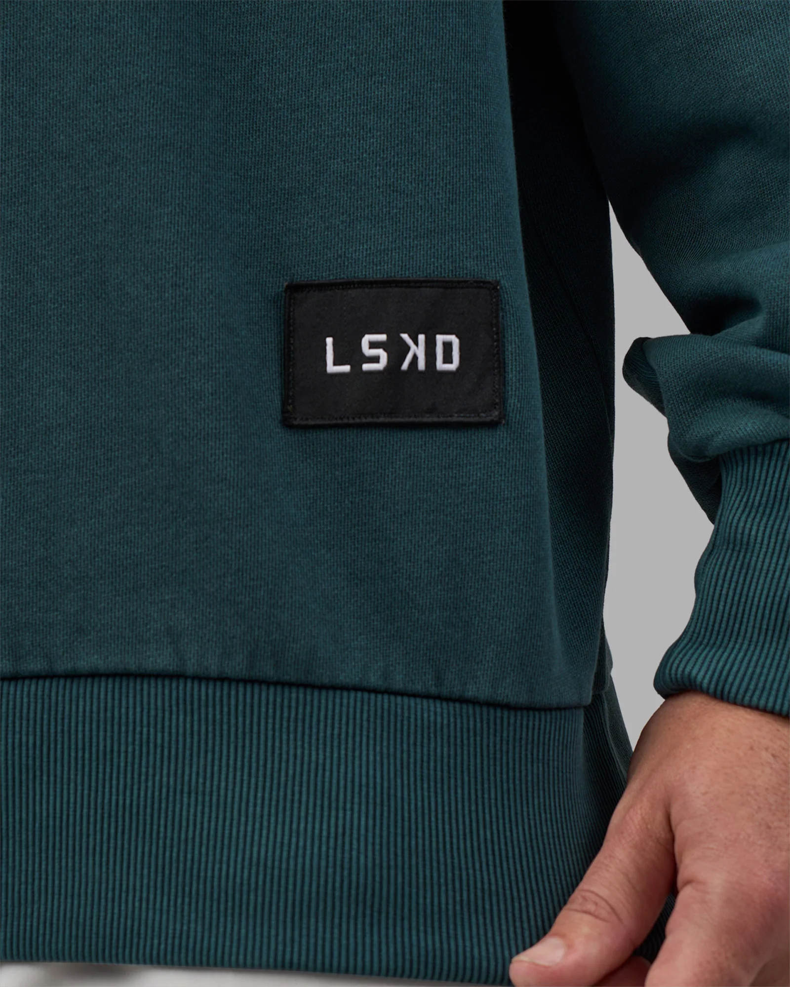 Segmented Oversized Sweater - Abyssal