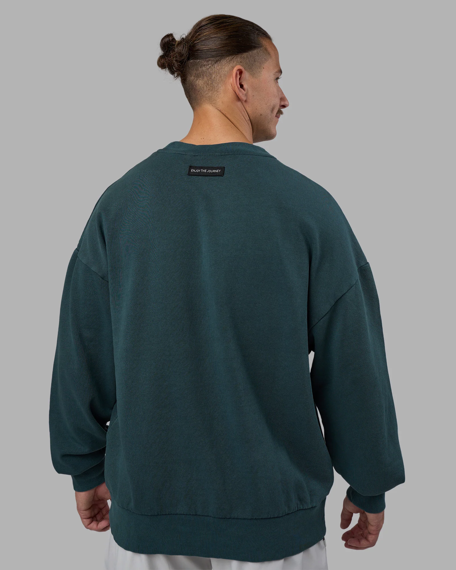 Segmented Oversized Sweater - Abyssal