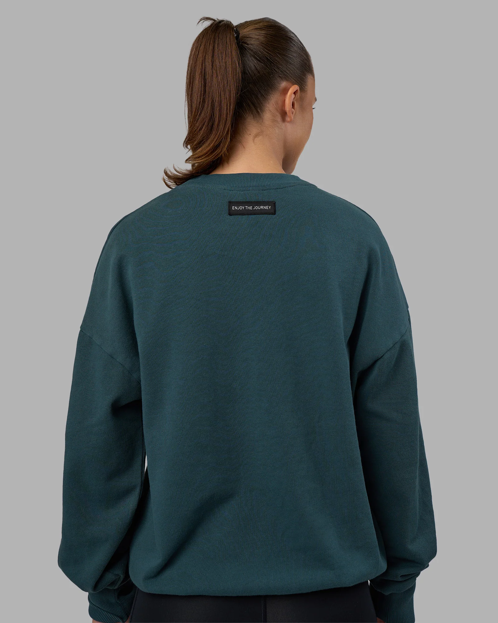 Segmented Oversized Sweater - Abyssal