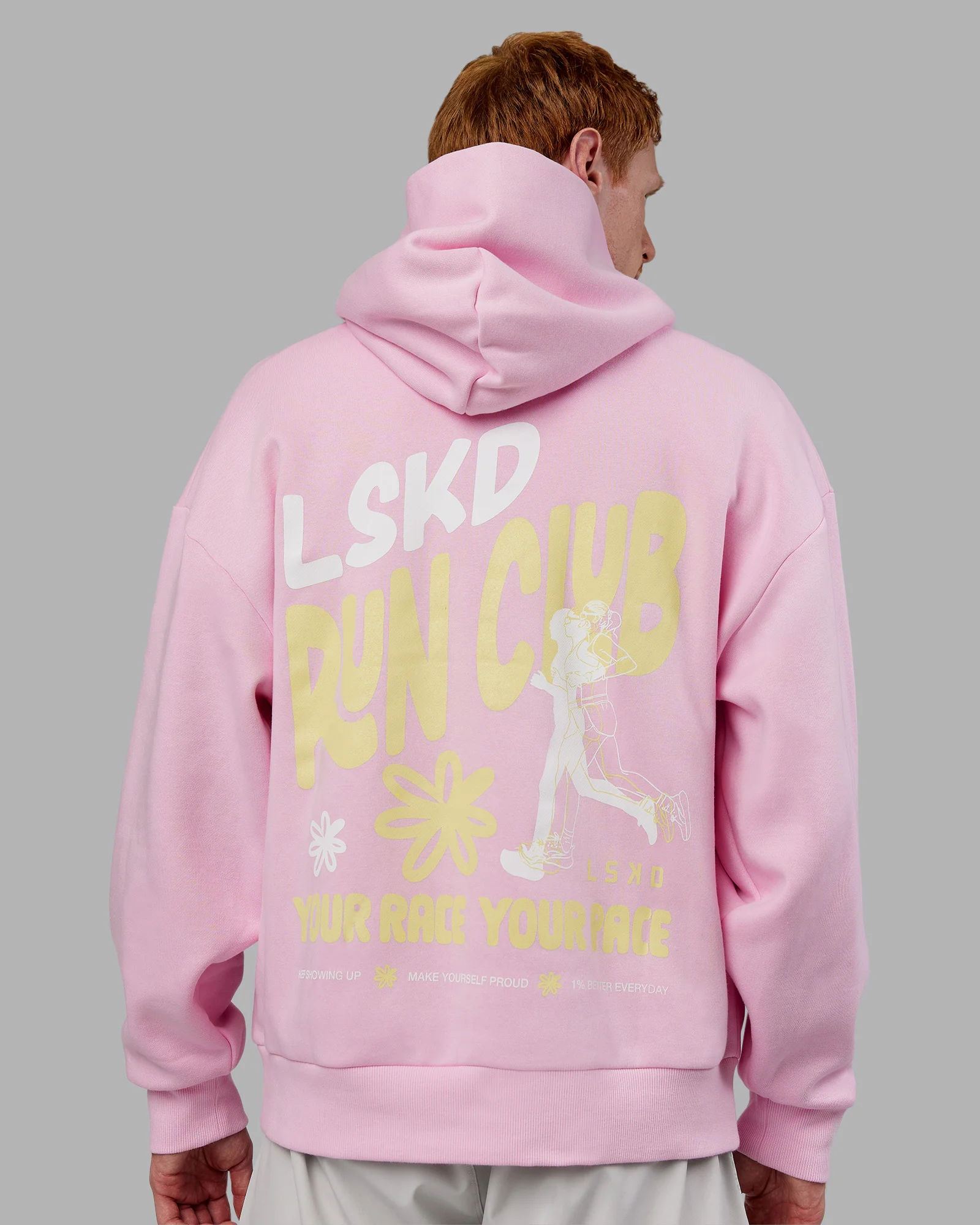 Your Race Oversized Hoodie - Marshmallow