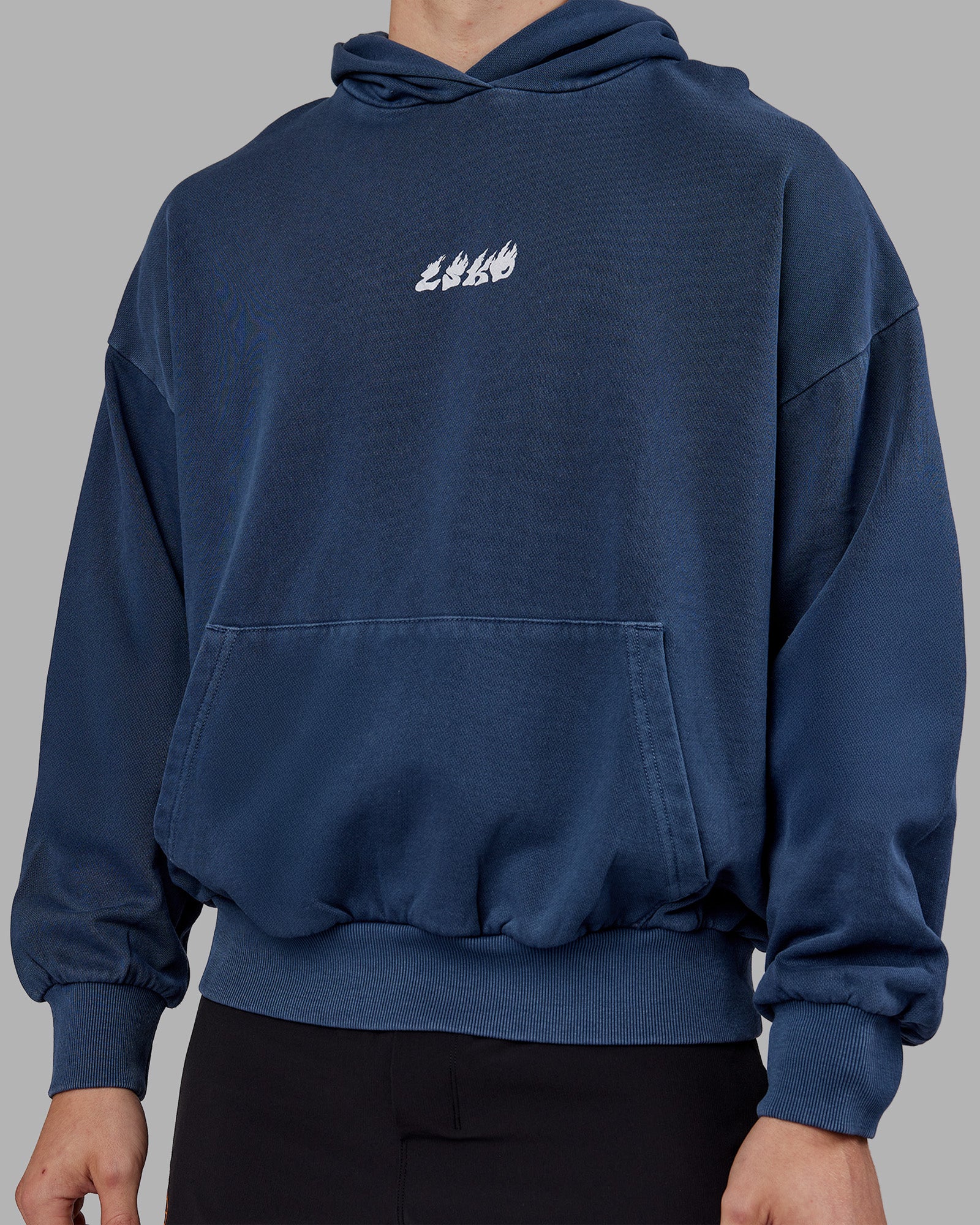 NY25 Washed Oversized Hoodie - Future Navy-Ultra Orange 10 NY25 Washed Oversized Hoodie - Future Navy-Ultra Orange