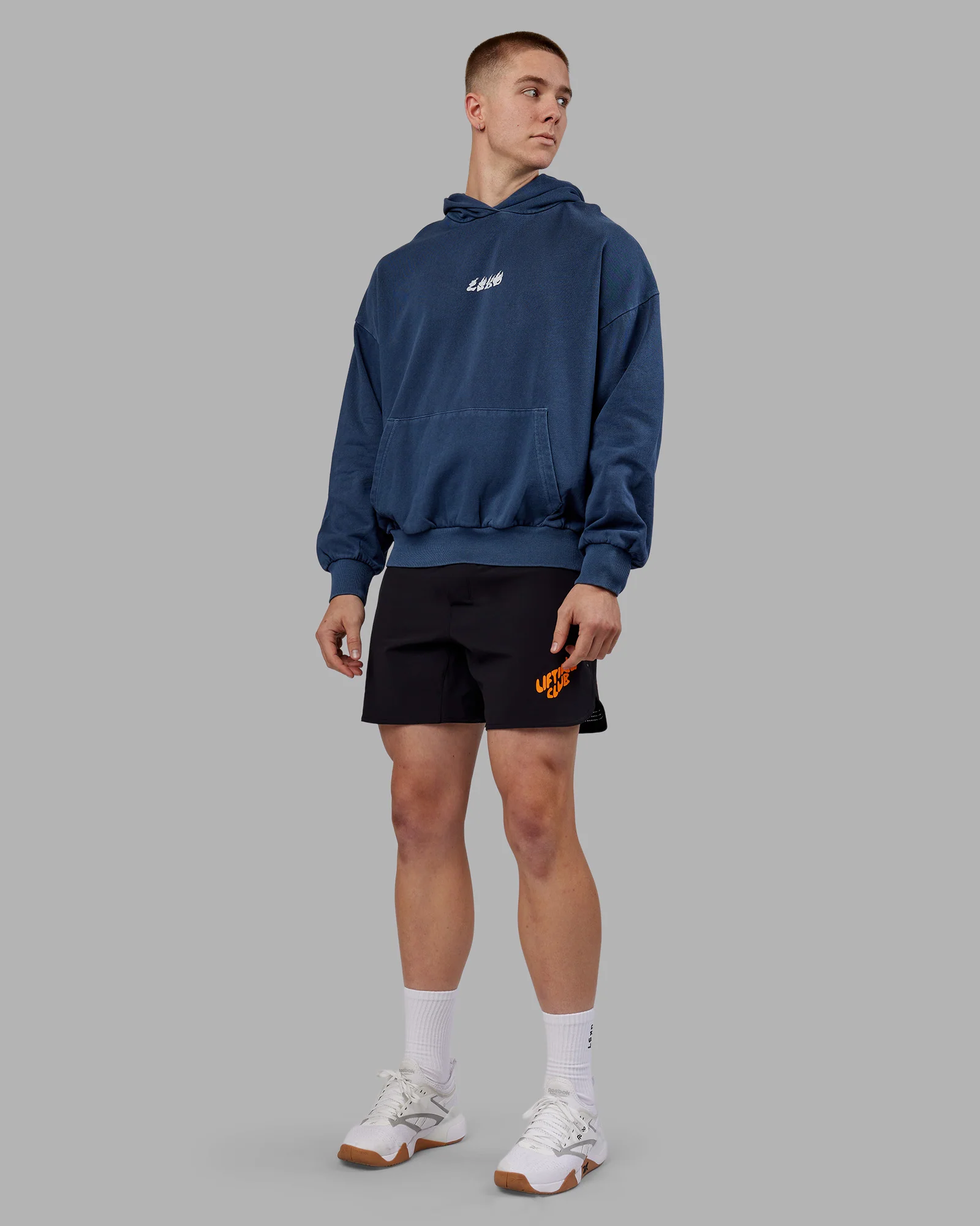 NY25 Washed Oversized Hoodie - Future Navy-Ultra Orange 11 NY25 Washed Oversized Hoodie - Future Navy-Ultra Orange