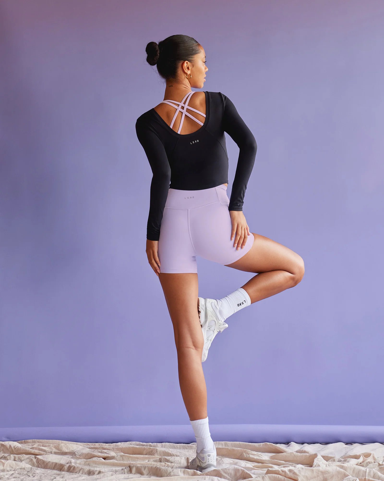 Effortless Long Sleeve Top - Black