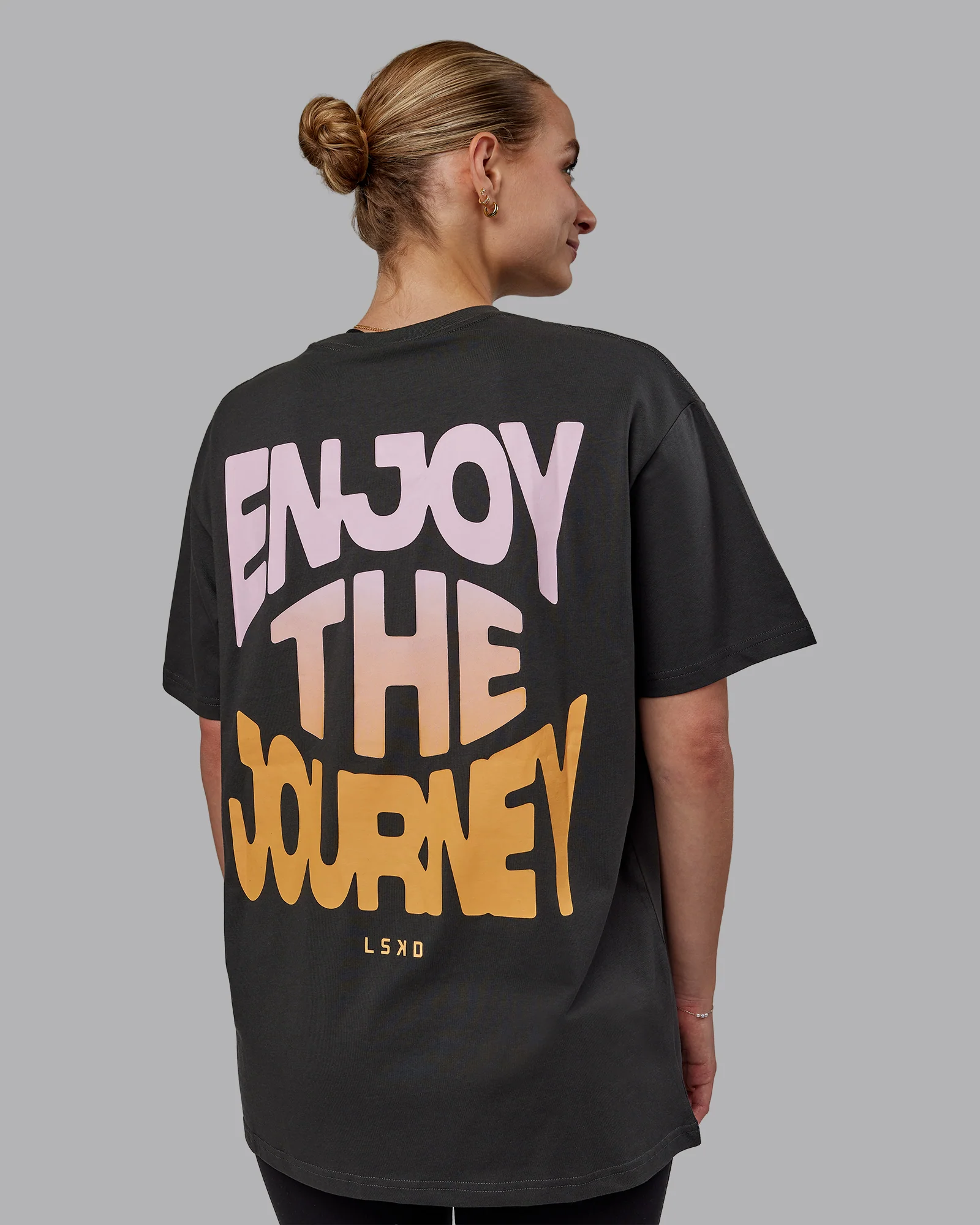 E.T.J FLXCotton Tee Oversize - Pirate Black-Pop Pink 9 E.T.J FLXCotton Tee Oversize - Pirate Black-Pop Pink