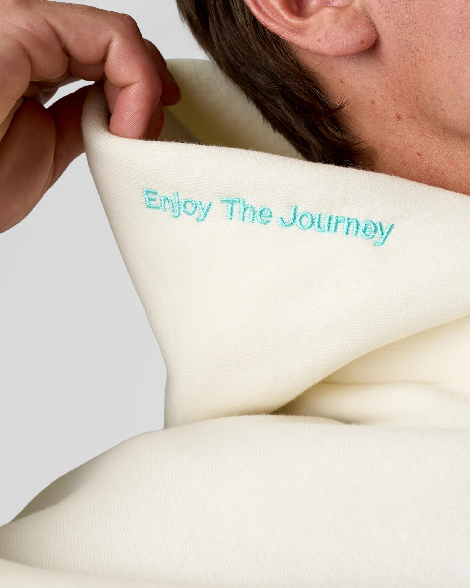 Sticker Unisex Ultra Heavyweight Oversized Hoodie - Off White-Jelly Mint 6 Sticker Unisex Ultra Heavyweight Oversized Hoodie - Off White-Jelly Mint