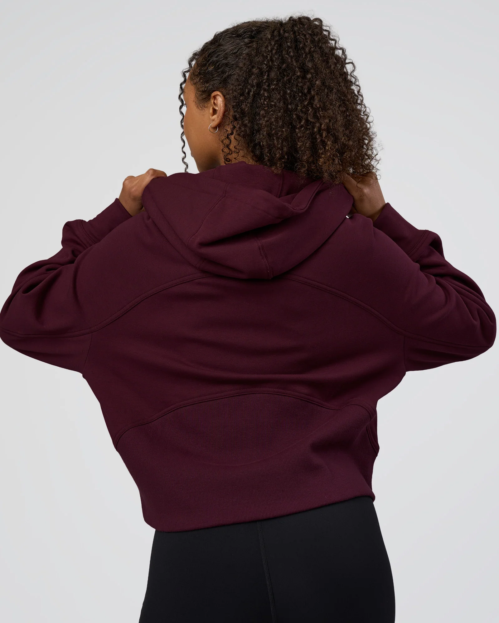 Pursue Mid-Weight Hoodie - Cherry Lacquer