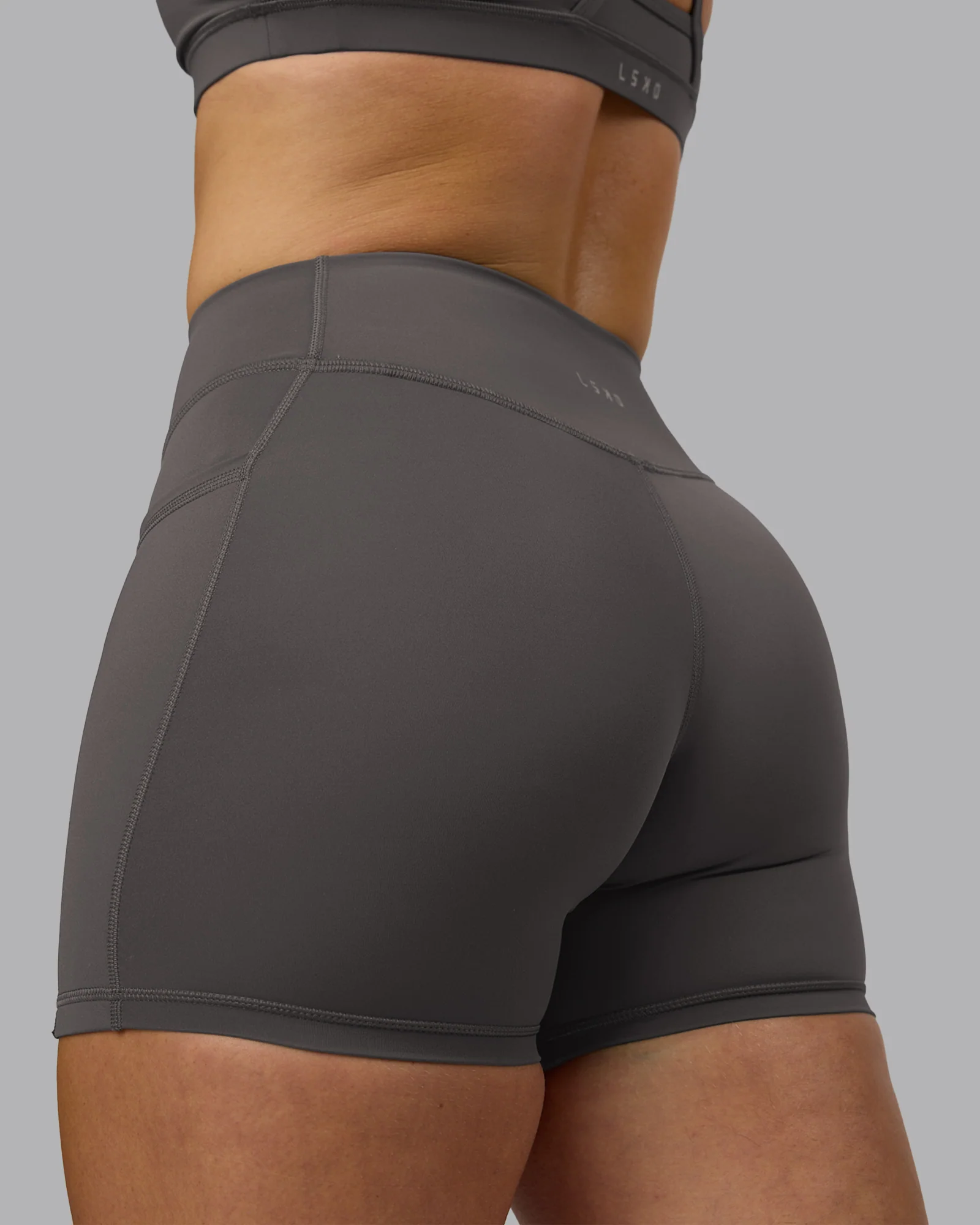 Elite High-Rise 4" Short Pockets - Dark Storm 9 Elite High-Rise 4" Short Pockets - Dark Storm