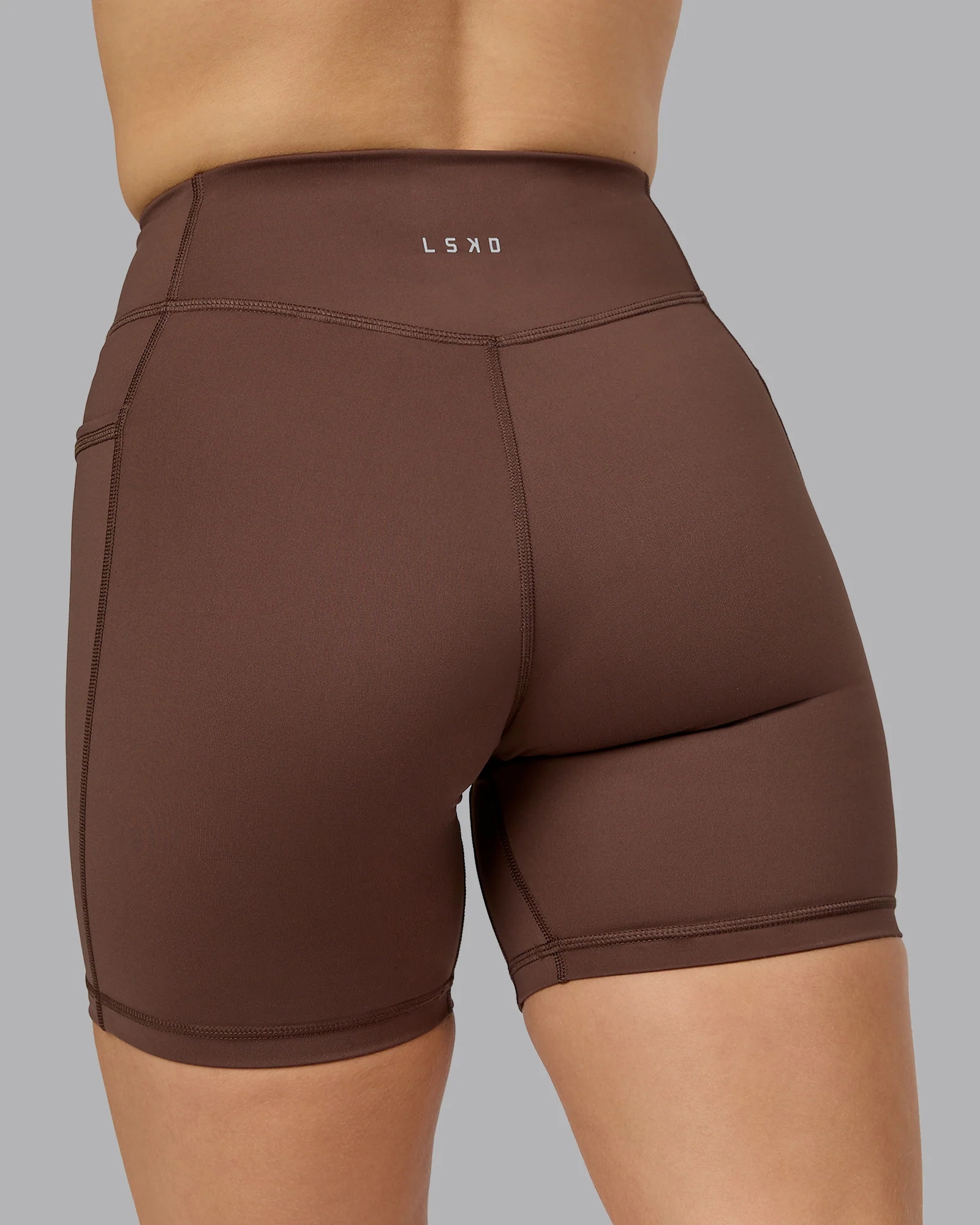 Elite High-Rise 6" Short Pockets - Chocolate Martini 9 Elite High-Rise 6" Short Pockets - Chocolate Martini
