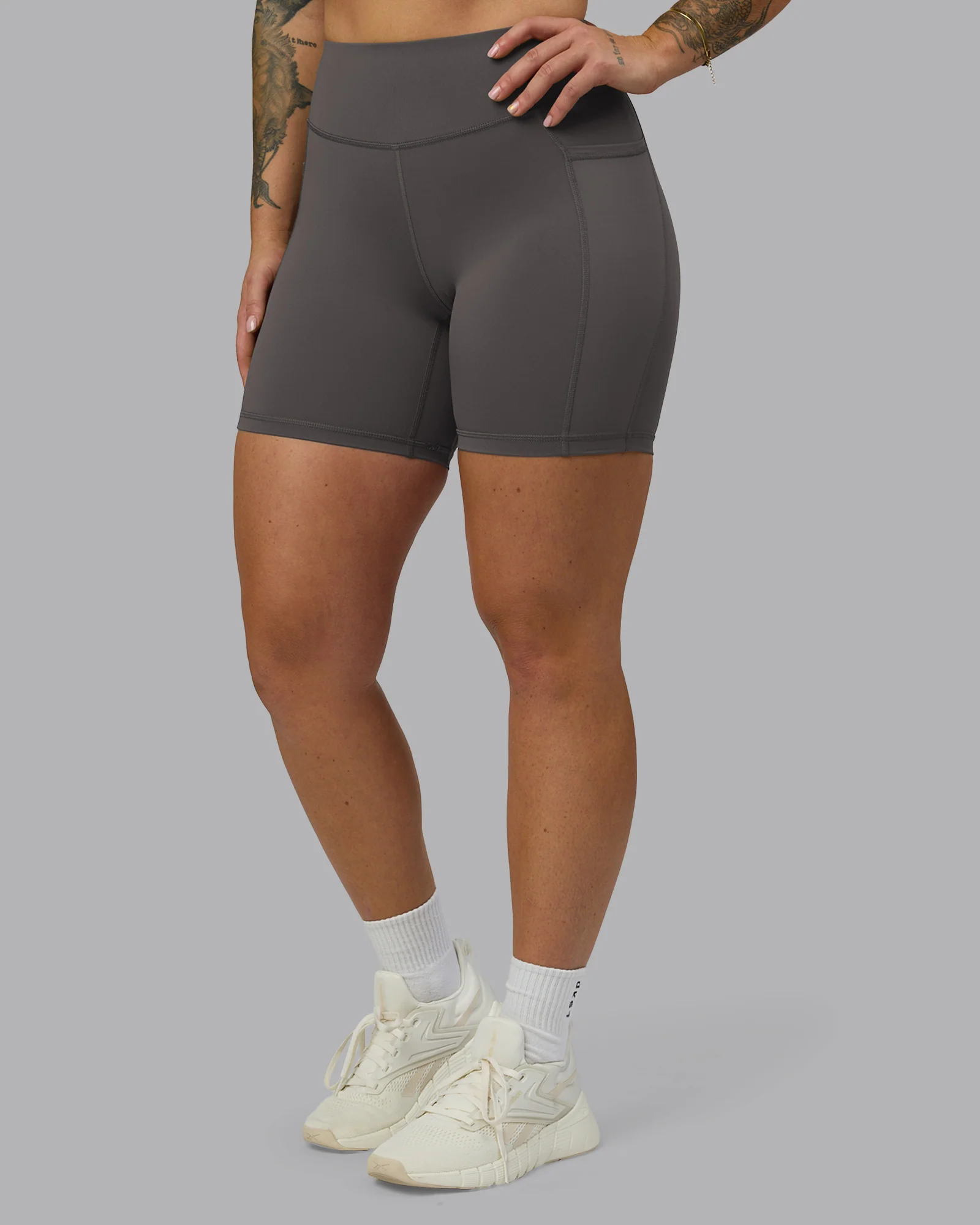 Elite High-Rise 6" Short Pockets - Dark Storm 6 Elite High-Rise 6" Short Pockets - Dark Storm