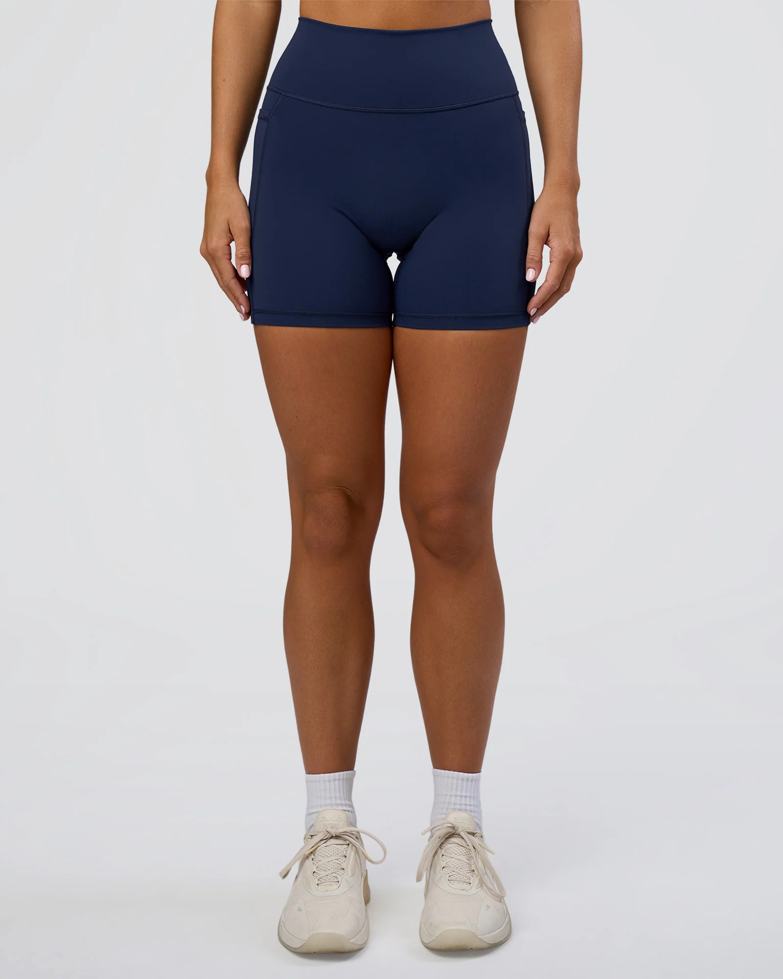 Fusion Ultra High-Rise 6" Short Pockets - Future Navy 7 Fusion Ultra High-Rise 6" Short Pockets - Future Navy