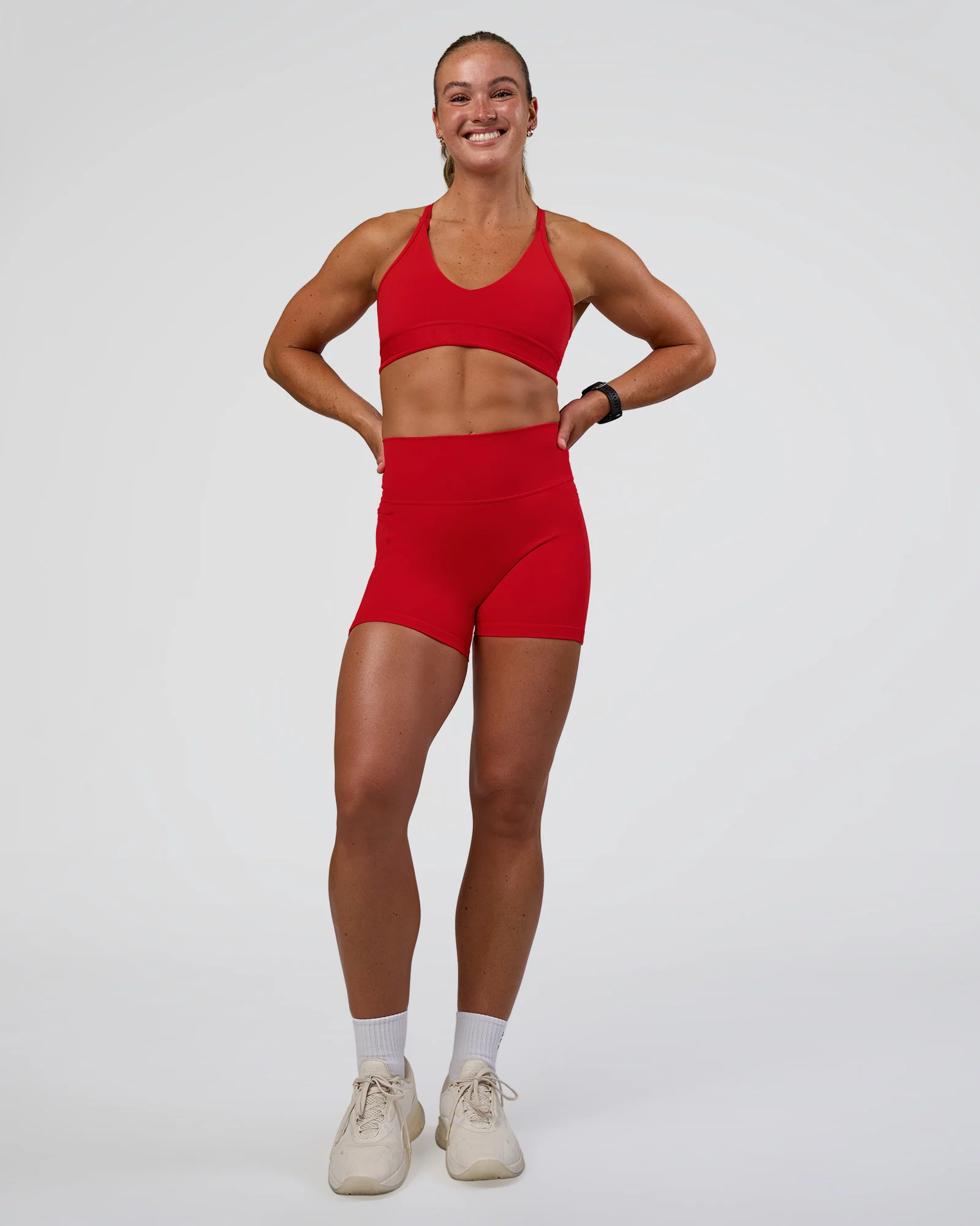 Fusion Ultra High-Rise 4" Short Pockets - Flame