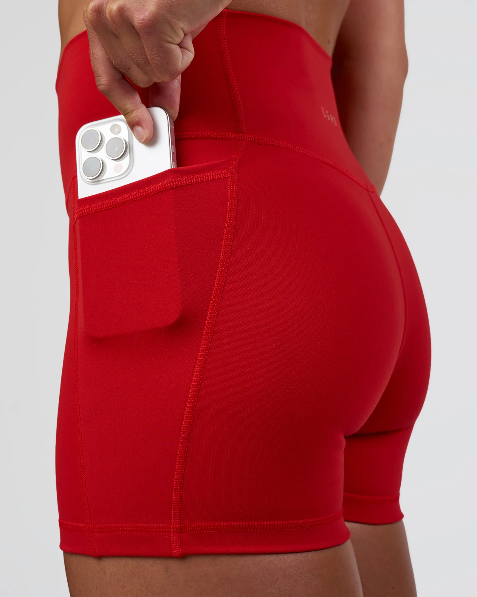 Fusion Ultra High-Rise 4" Short Pockets - Flame