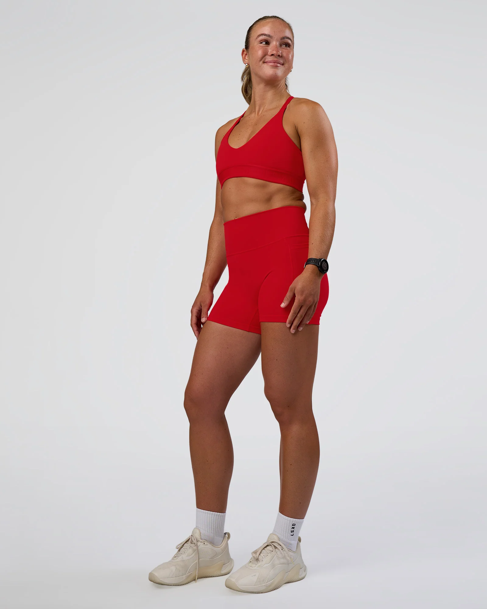 Fusion Ultra High-Rise 4" Short Pockets - Flame