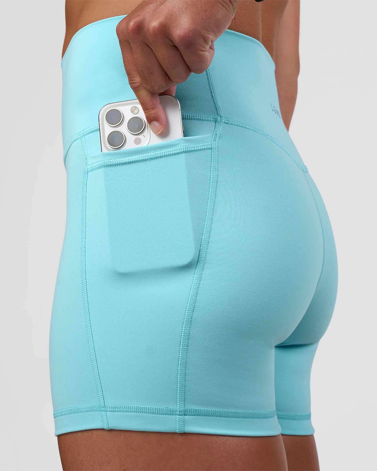 Fusion Ultra High-Rise 4" Short Pockets - Baltic Sea