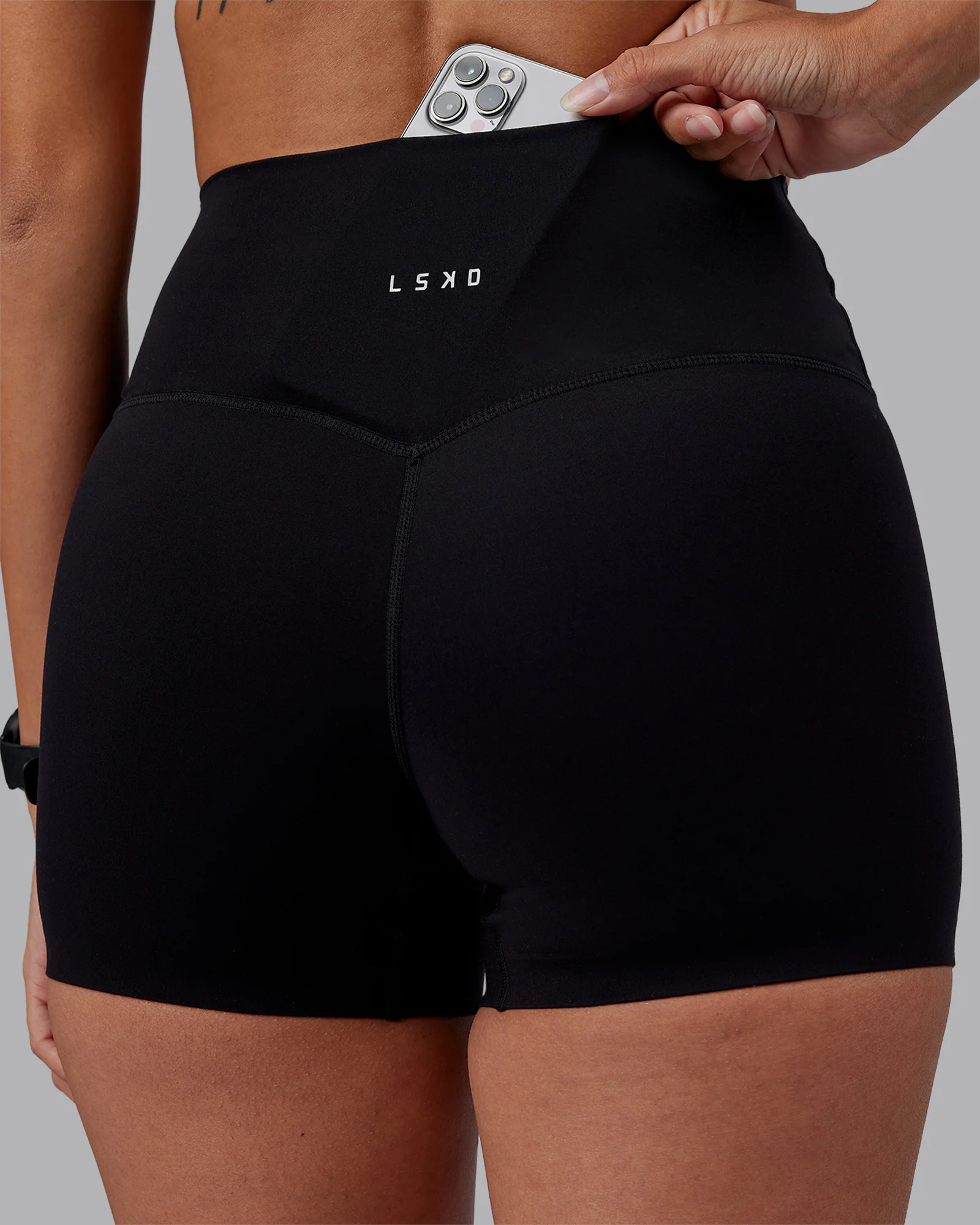 Elixir High-Rise 4" Short - Black 6 Elixir High-Rise 4" Short - Black