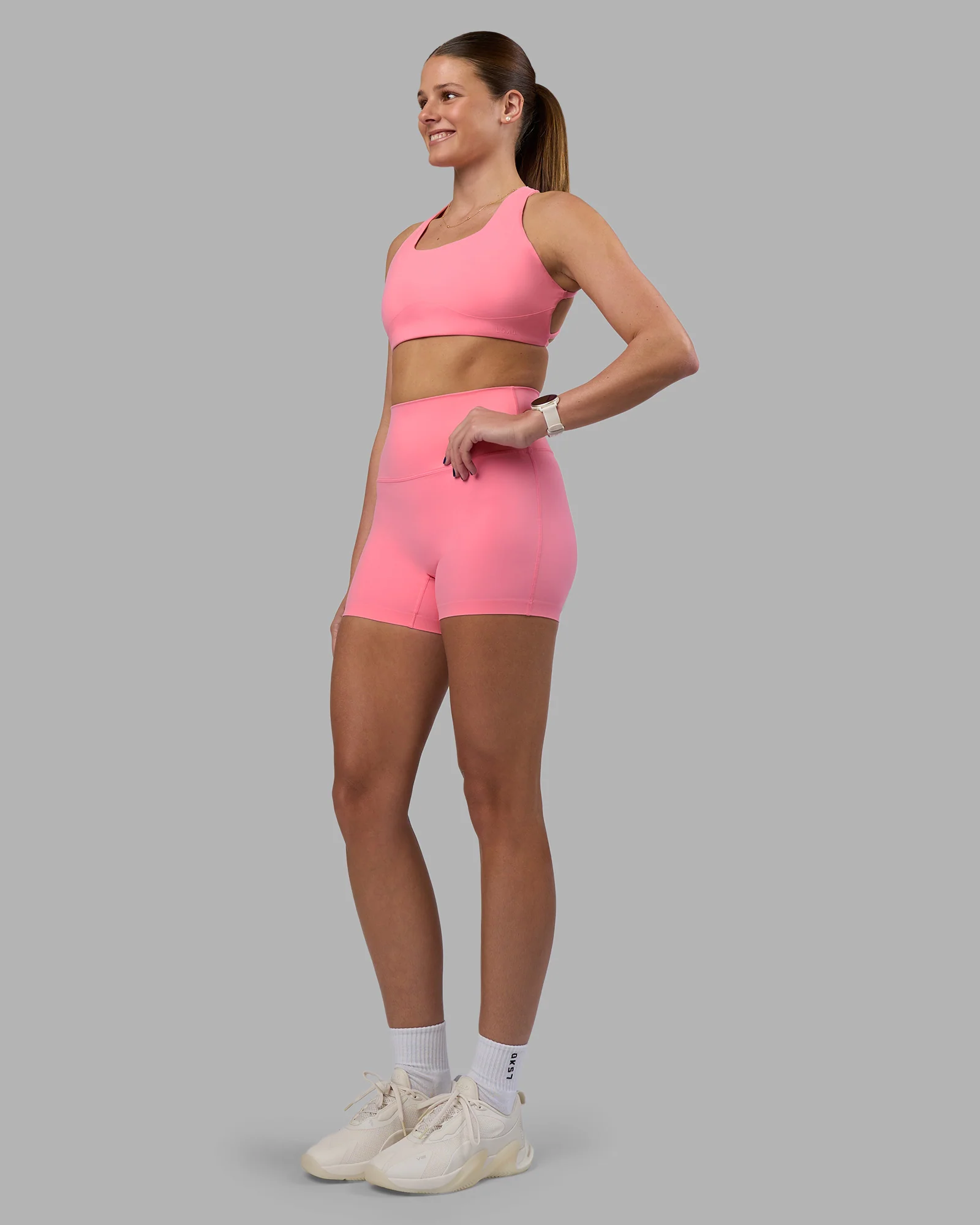 Elixir Ultra High-Rise 4" Short - Candy Pink 6 Elixir Ultra High-Rise 4" Short - Candy Pink