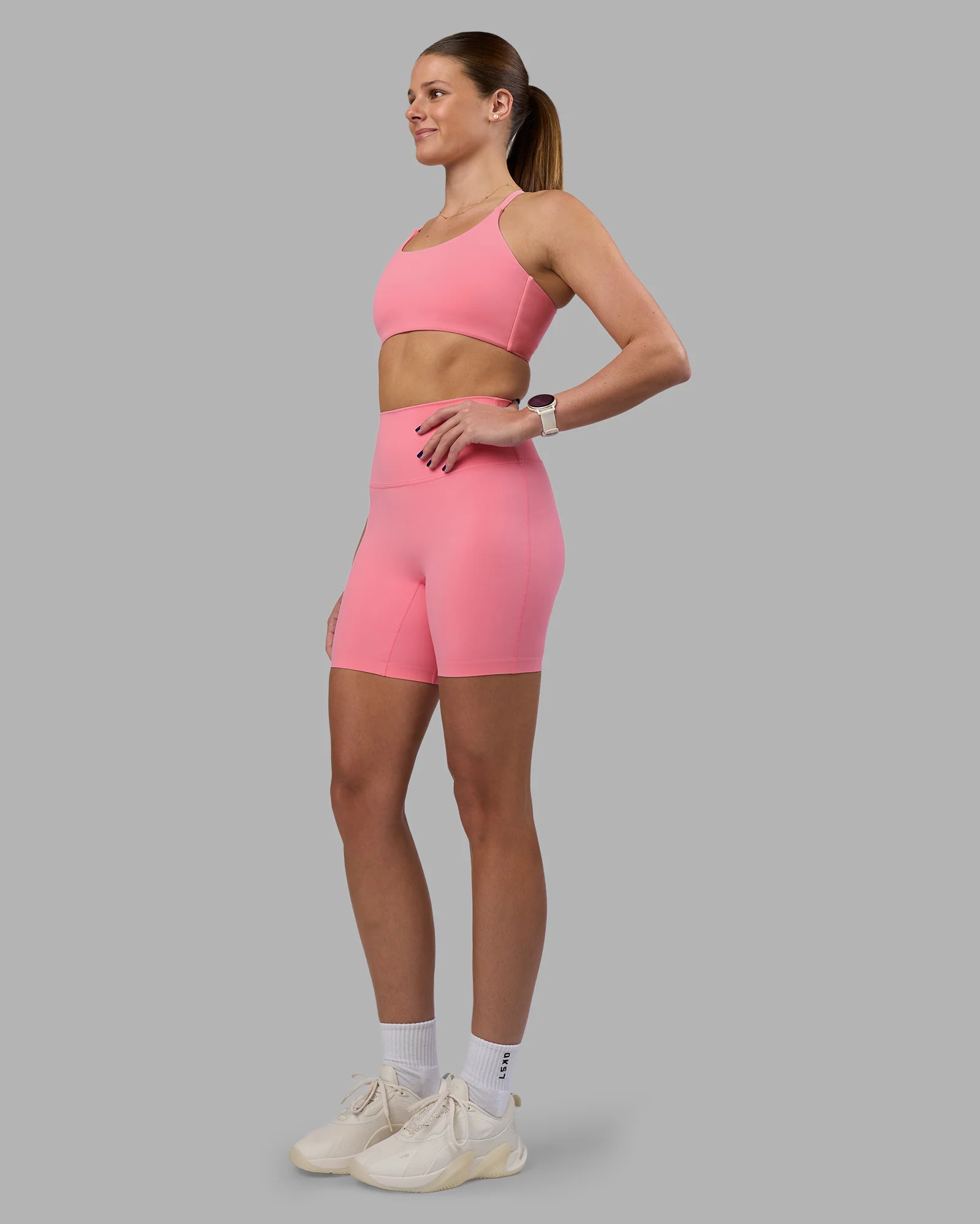 Elixir Ultra High-Rise 6" Short - Candy Pink