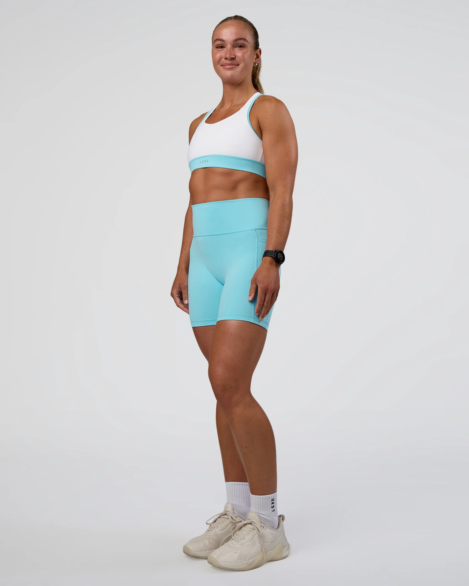 Fusion Ultra High-Rise 6" Short Pockets - Baltic Sea