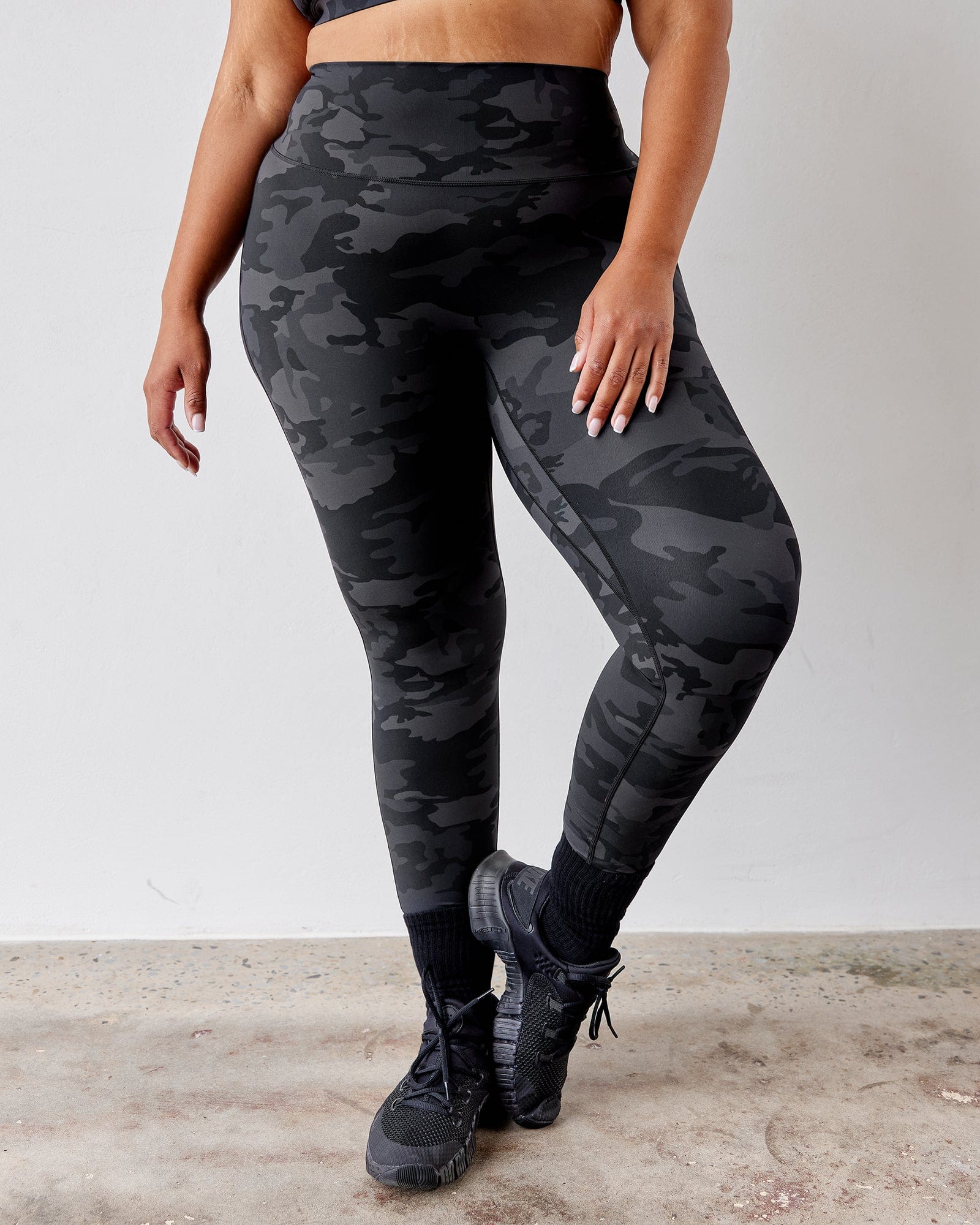 Elixir Ultra High-Rise Full Length Legging - Black Camo 9 Elixir Ultra High-Rise Full Length Legging - Black Camo