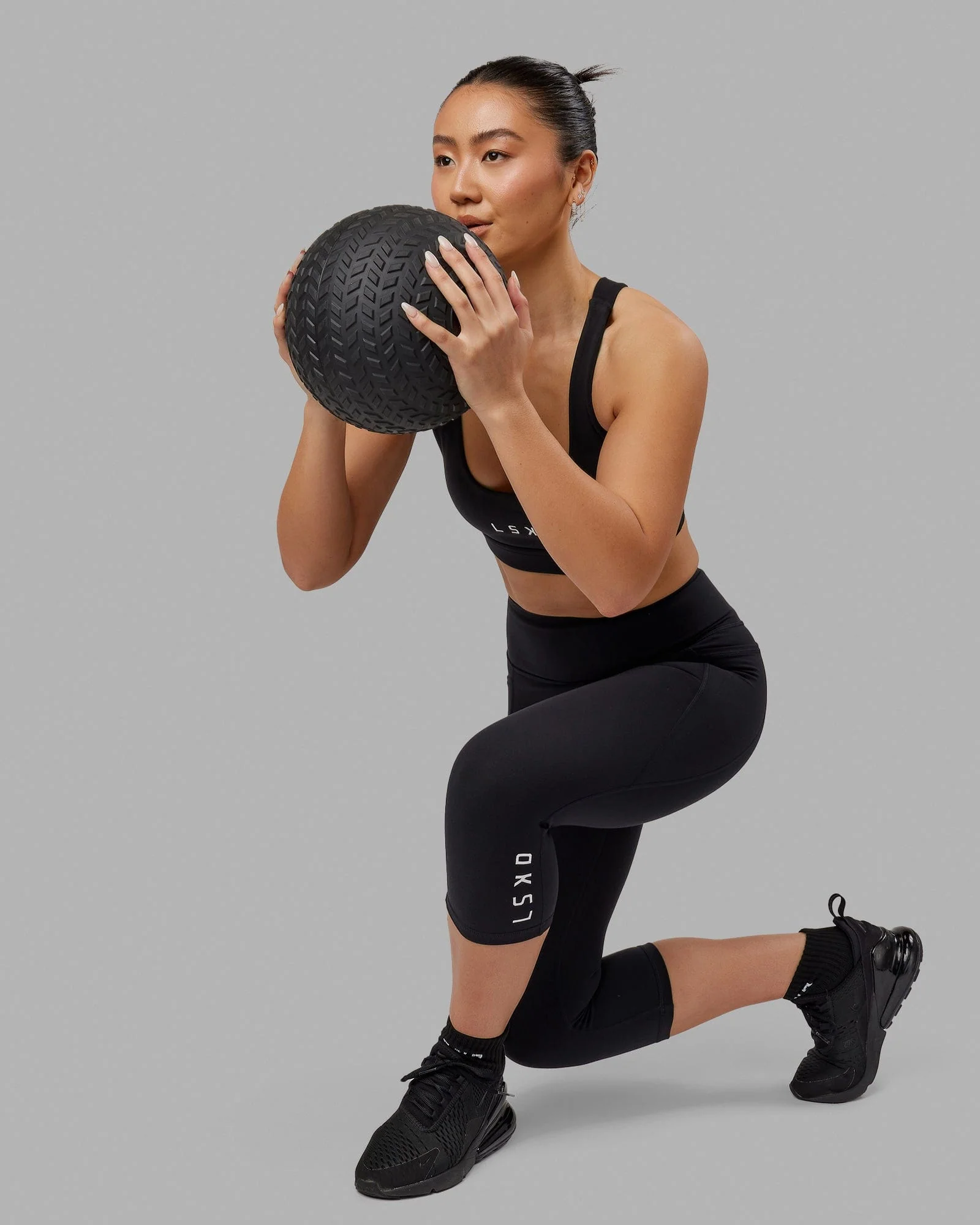 Flux Ultra High-Rise 3/4 Legging Pockets - Black