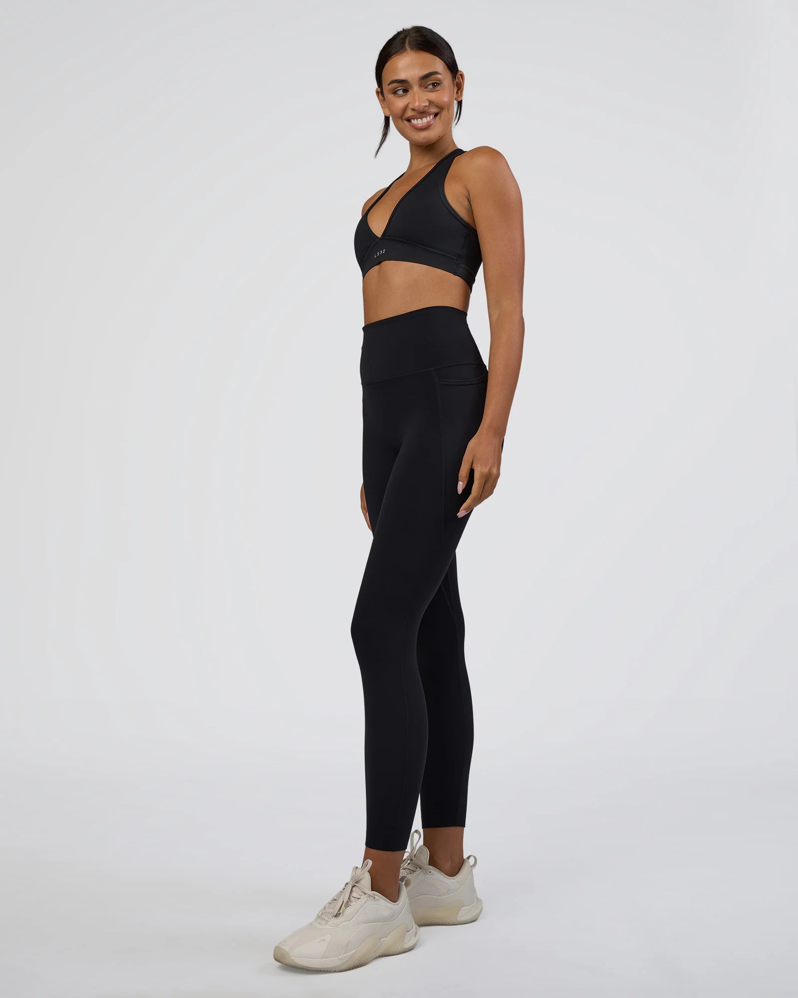 Elixir Ultra High-Rise 7/8 Legging Pockets - Black