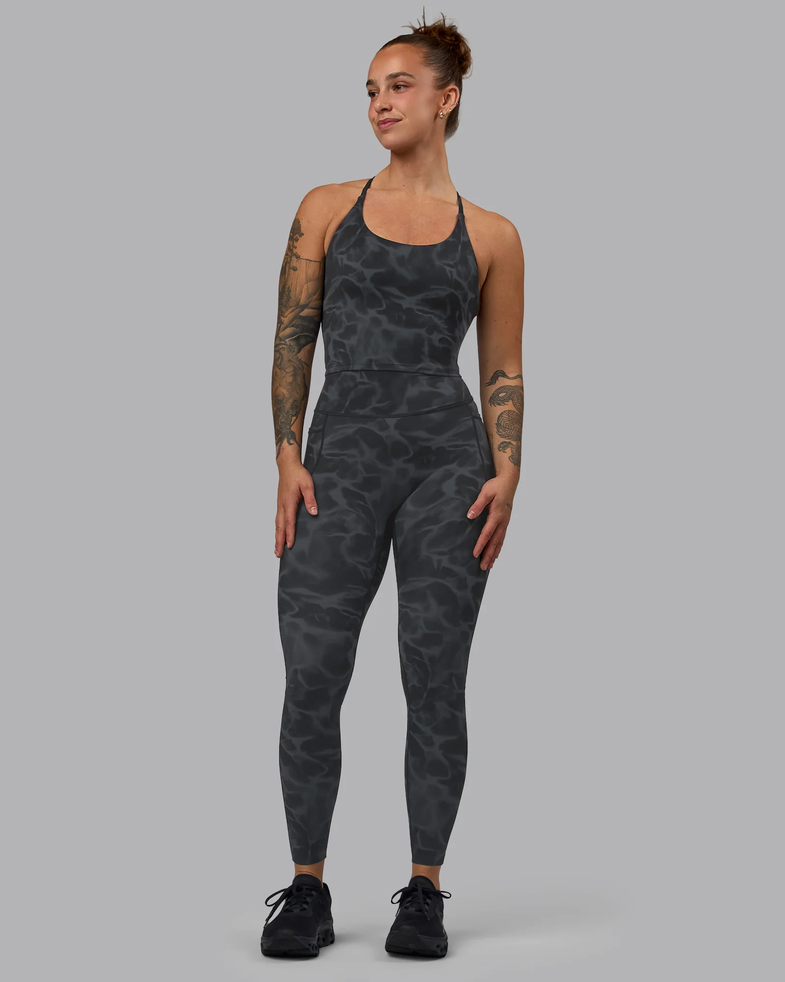 Elixir Ultra High-Rise Full Length Legging Pockets - Tranquil-Black 6 Elixir Ultra High-Rise Full Length Legging Pockets - Tranquil-Black