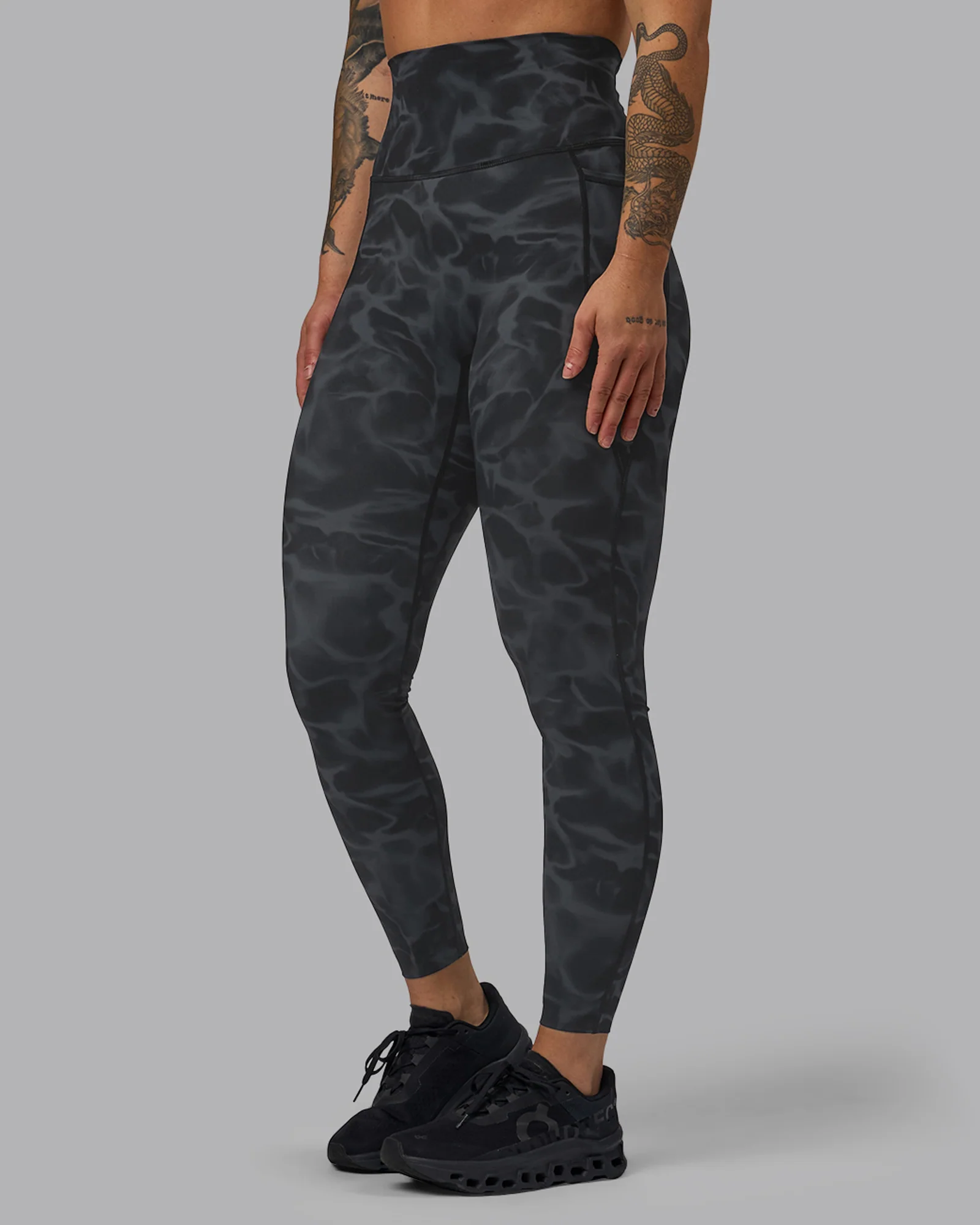 Elixir Ultra High-Rise Full Length Legging Pockets - Tranquil-Black 7 Elixir Ultra High-Rise Full Length Legging Pockets - Tranquil-Black