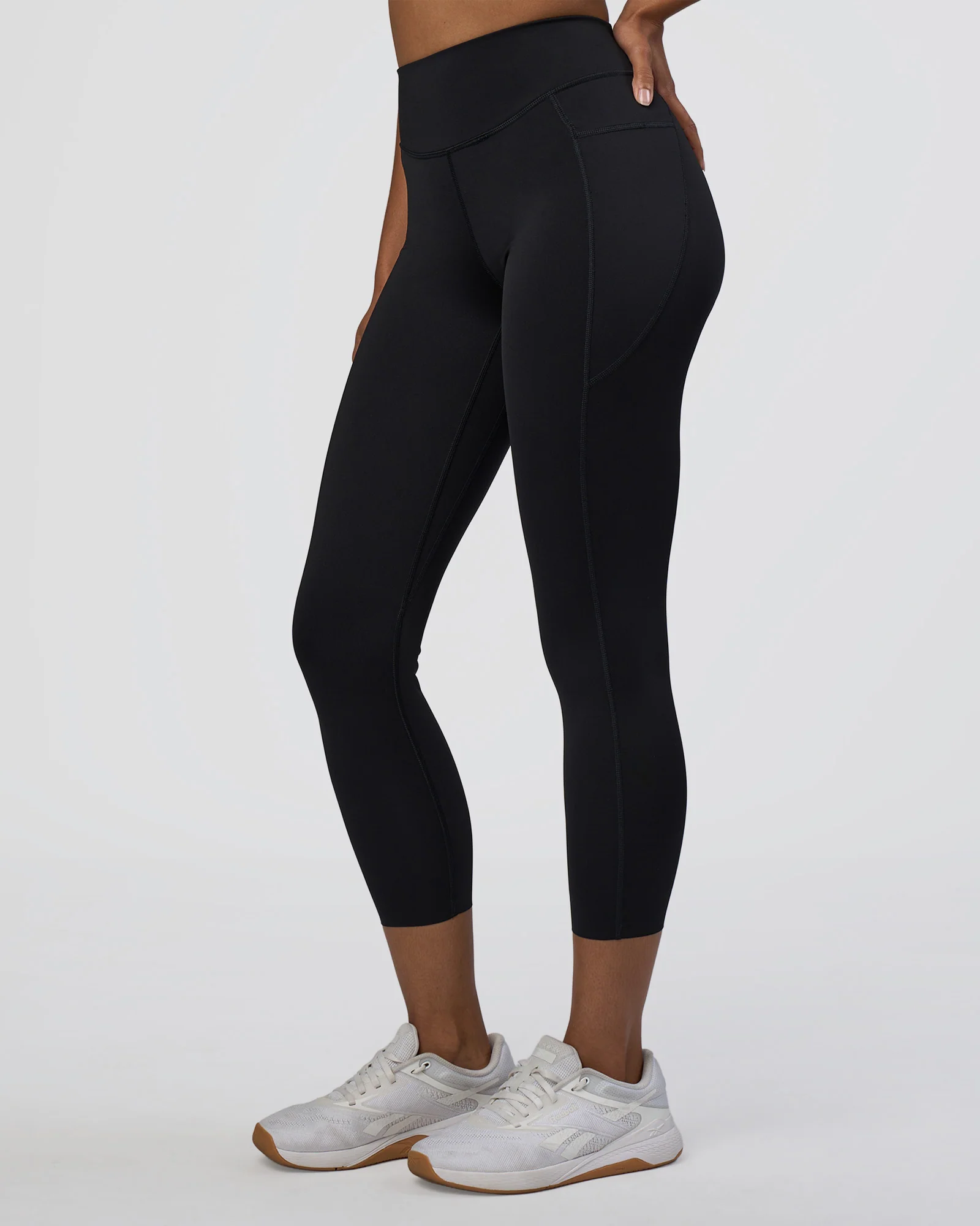 Elite High-Rise 7/8 Legging Pockets - Black