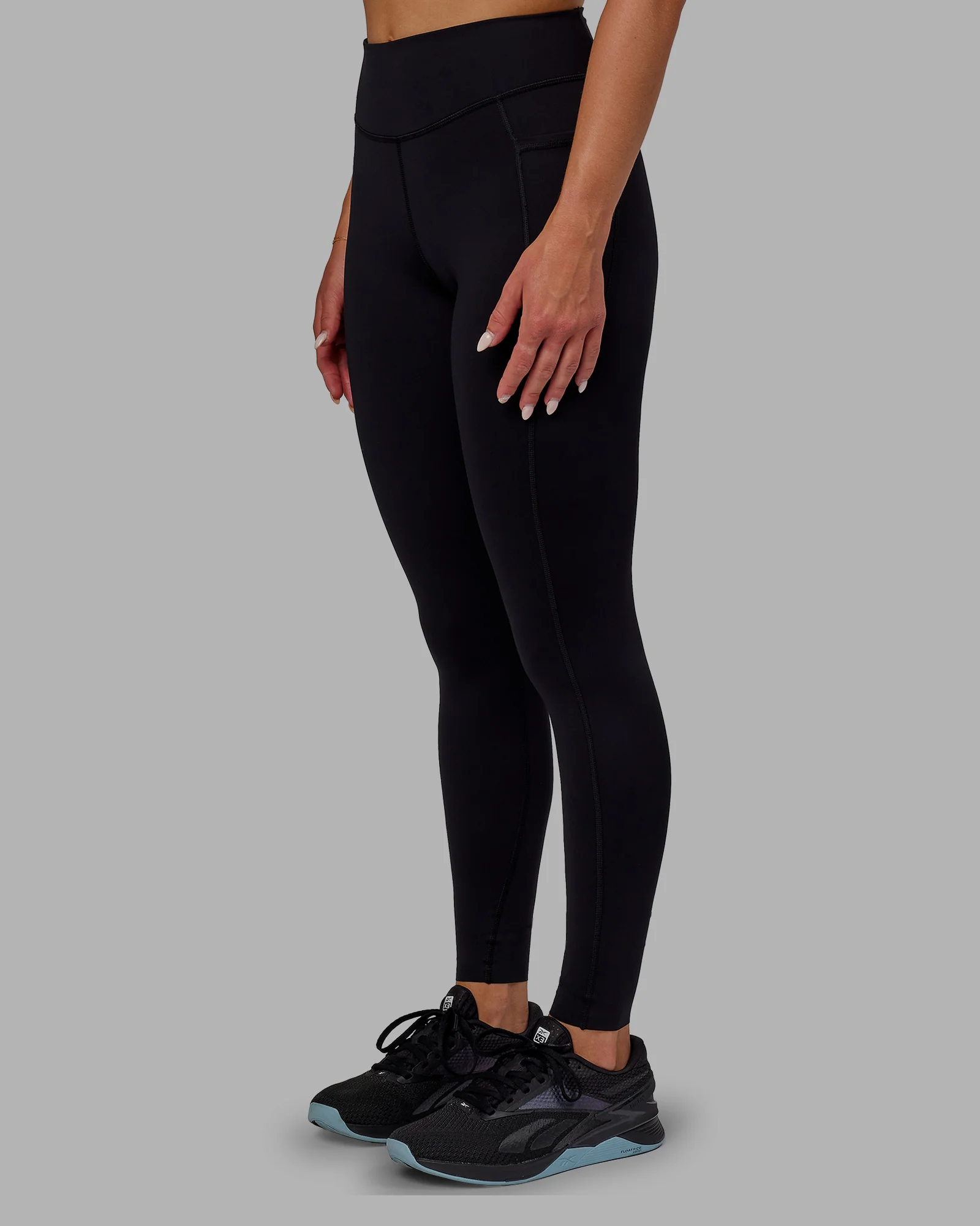 Elite High-Rise Full Length Legging Pockets - Black 6 Elite High-Rise Full Length Legging Pockets - Black