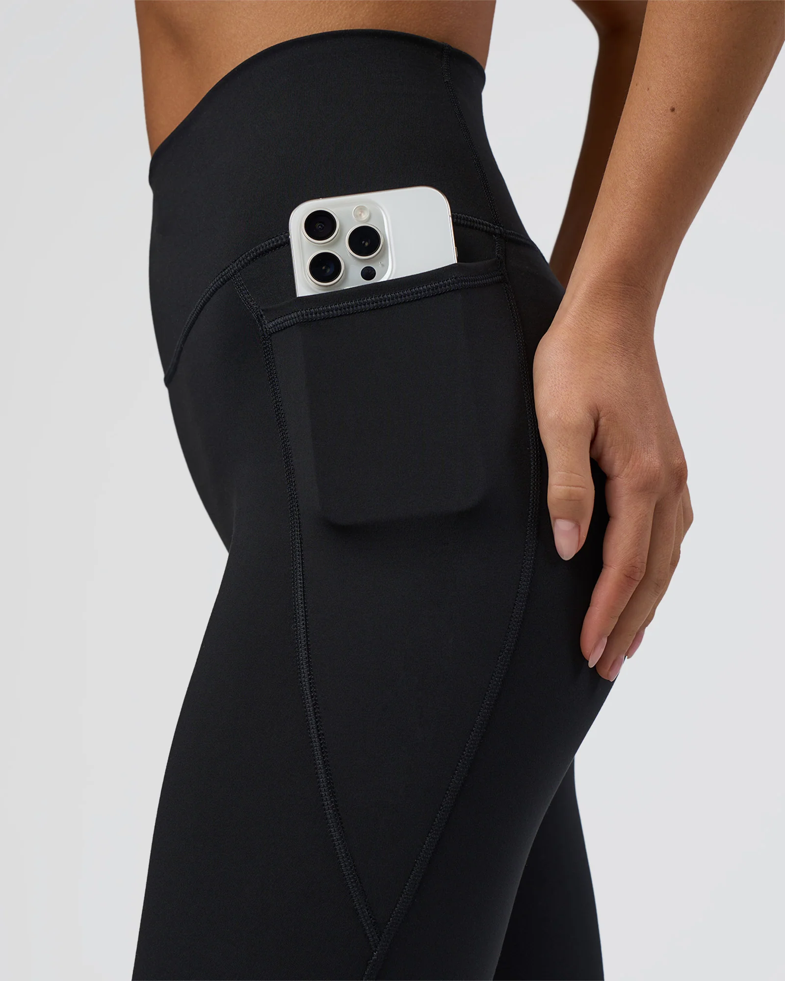 Fusion Ultra High-Rise 3/4 Legging Pockets - Black 5 Fusion Ultra High-Rise 3/4 Legging Pockets - Black