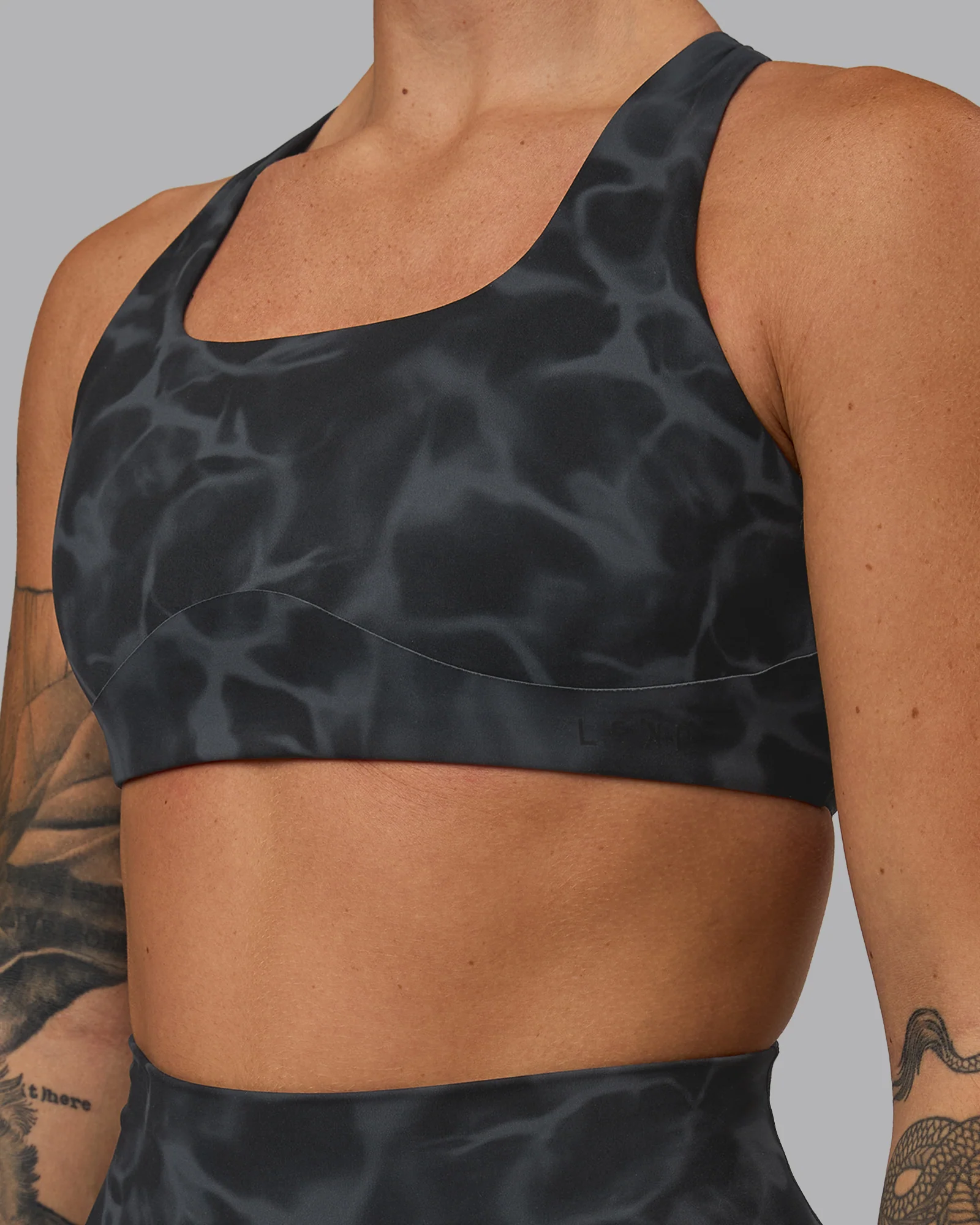 Aspire Sports Bra - Tranquil-Black 5 Aspire Sports Bra - Tranquil-Black