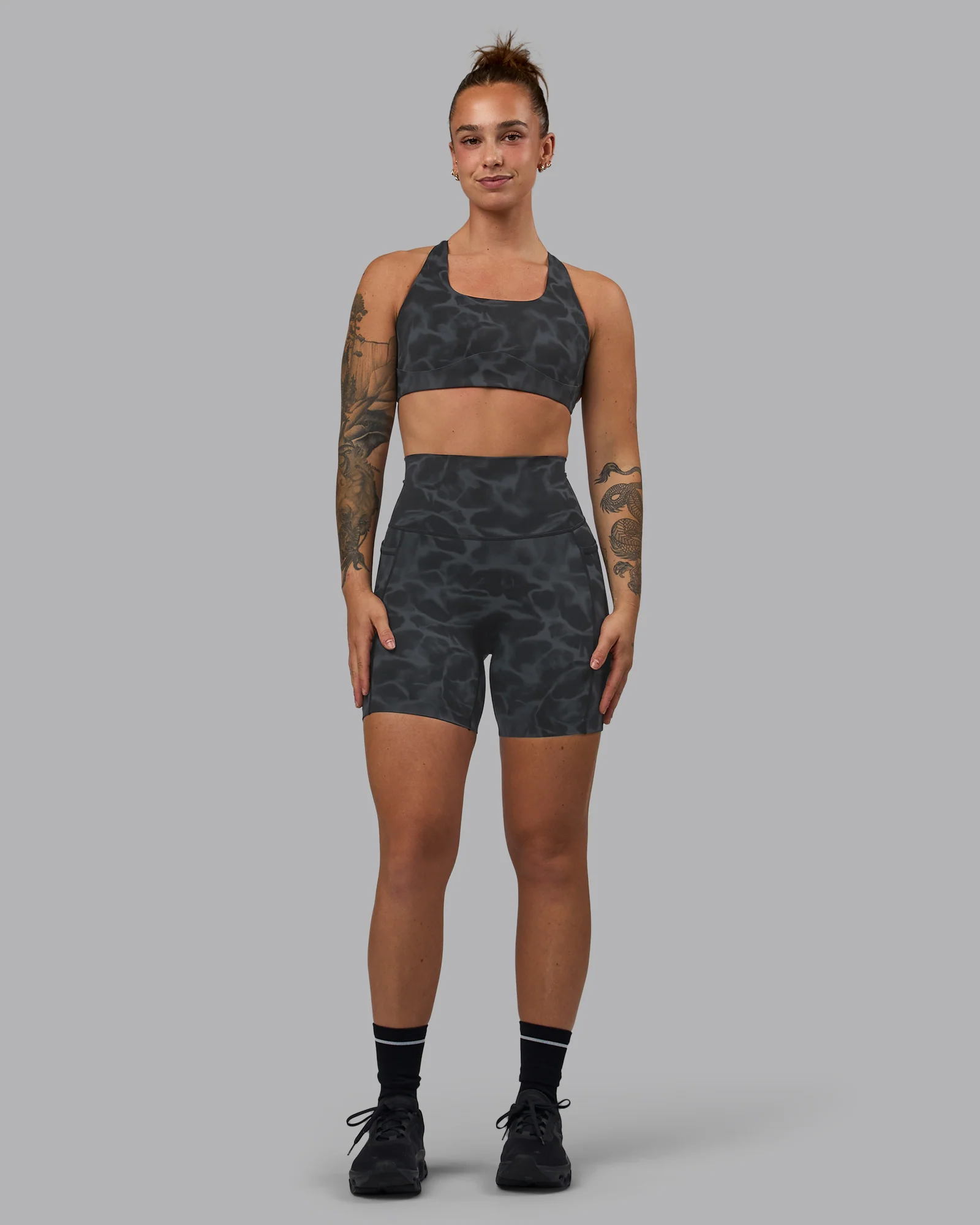 Aspire Sports Bra - Tranquil-Black 6 Aspire Sports Bra - Tranquil-Black