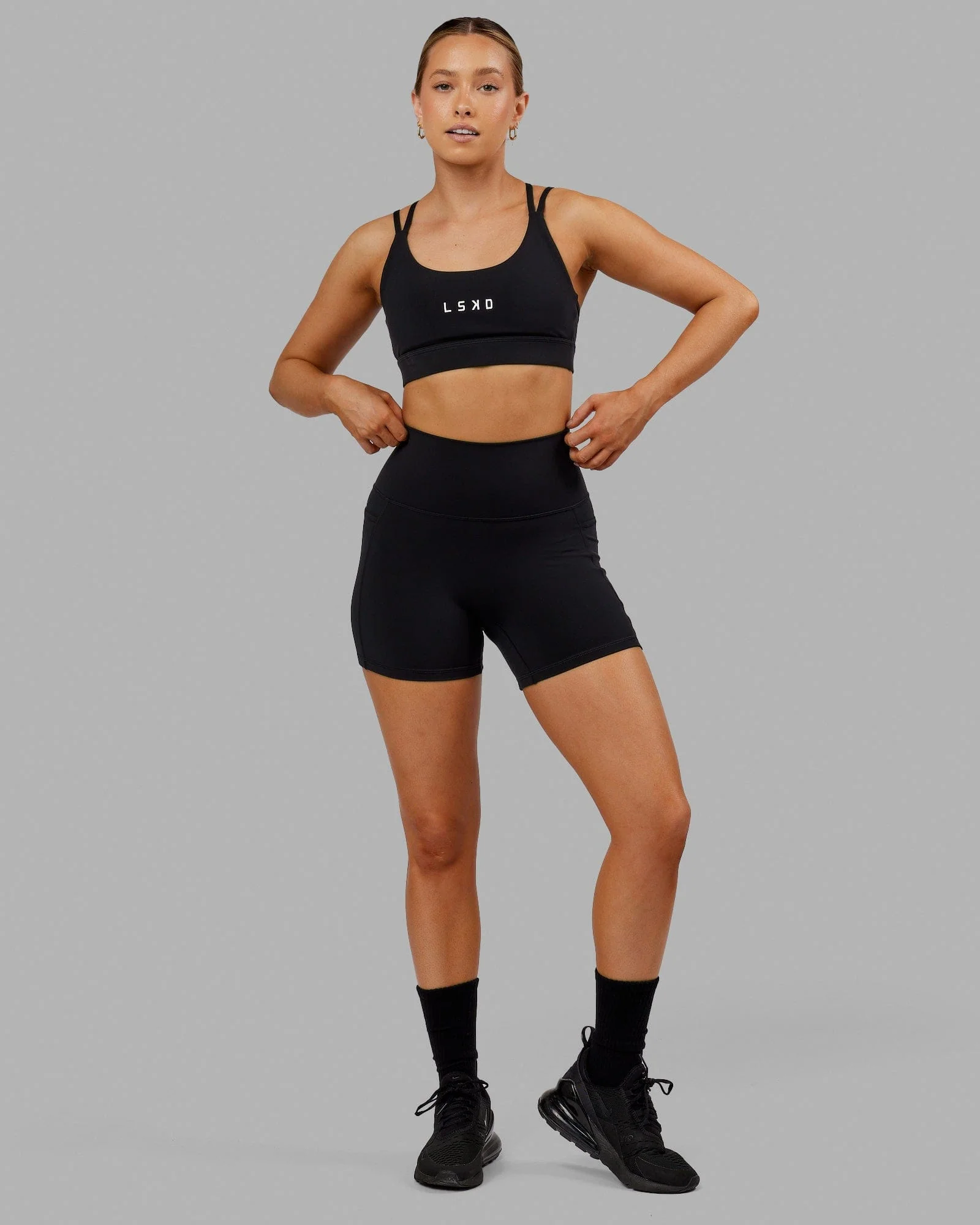 Bridge Sports Bra - Black 3 Bridge Sports Bra - Black