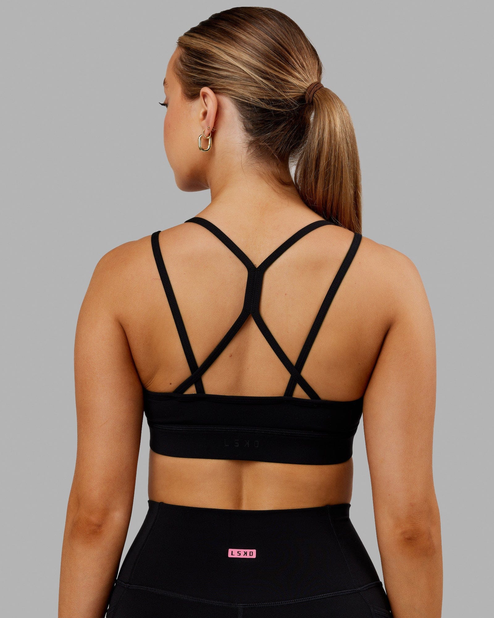 Bridge Sports Bra - Black 4 Bridge Sports Bra - Black