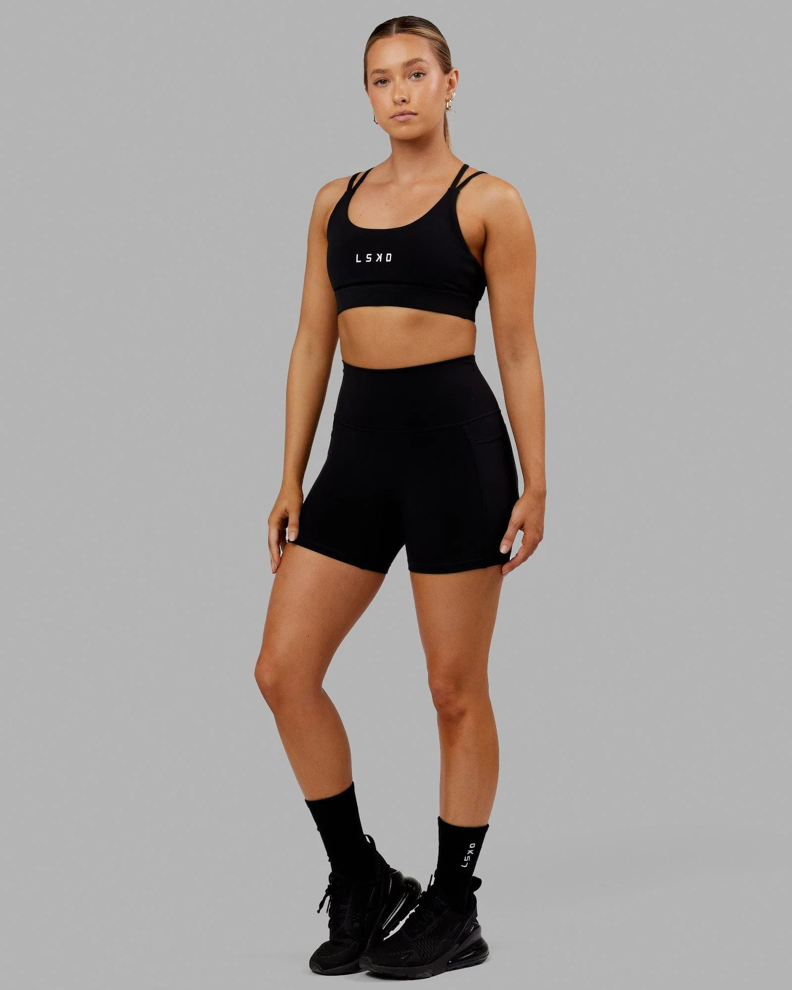 Bridge Sports Bra - Black 7 Bridge Sports Bra - Black
